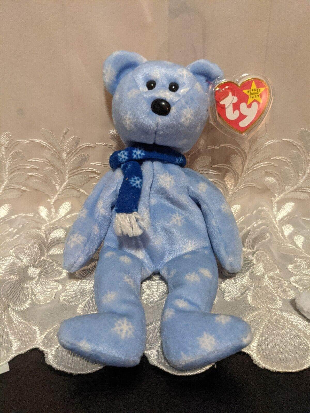 Ty Beanie Baby 1999 Holiday Teddy The Bear 8.5in Vintage Beanies Canada