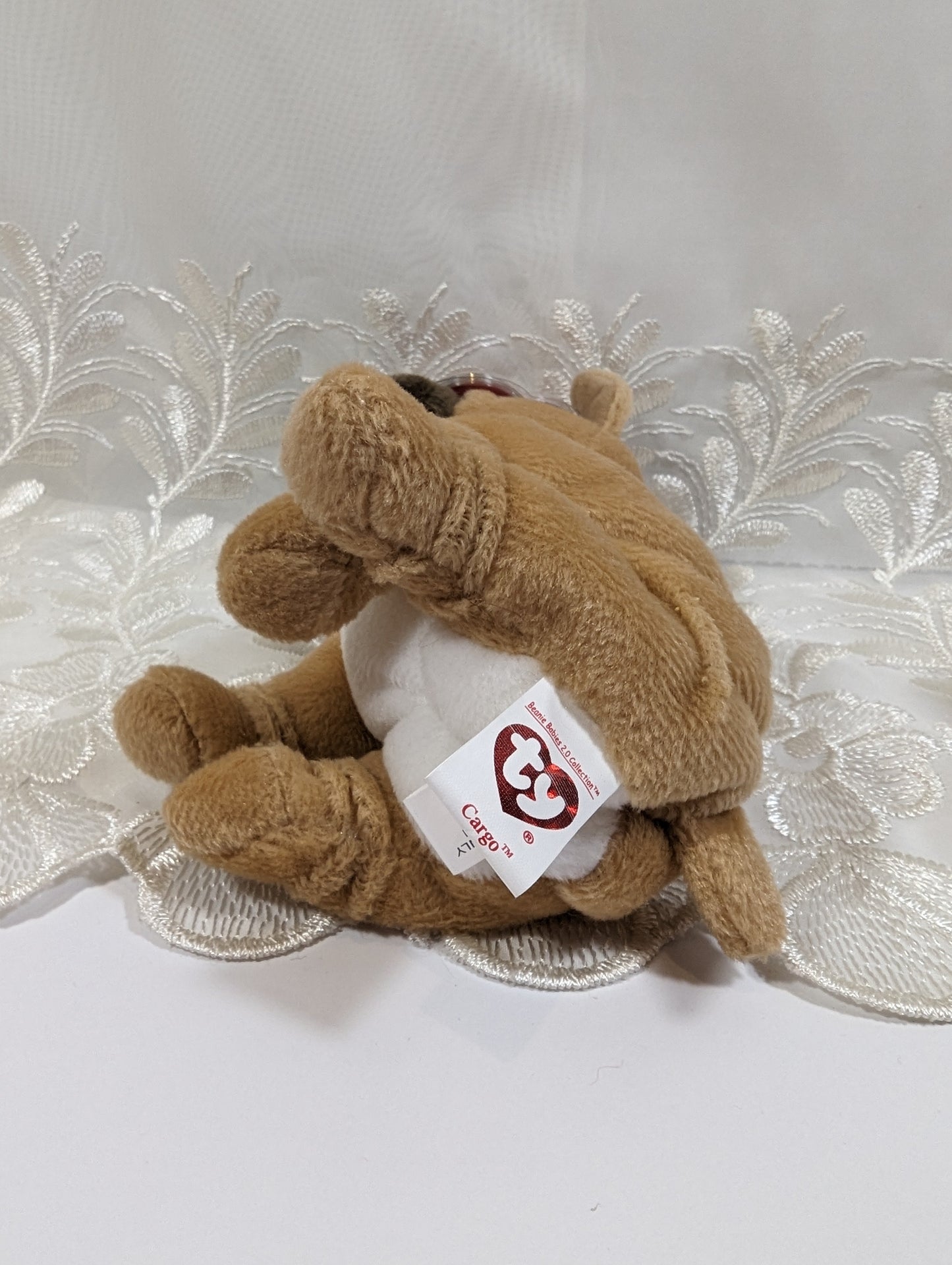 Ty Beanie Baby 2.0 - Cargo The Bulldog (6in) - Vintage Beanies Canada