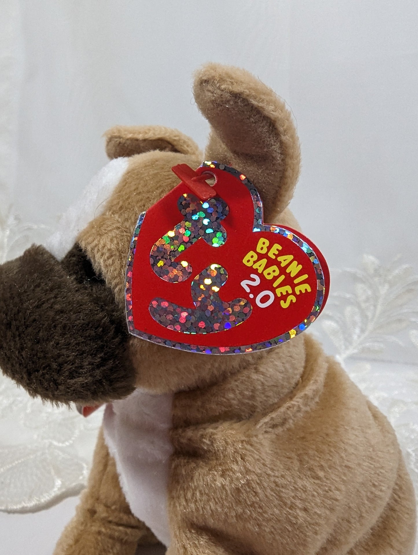 Ty Beanie Baby 2.0 - Cargo The Bulldog (6in) - Vintage Beanies Canada