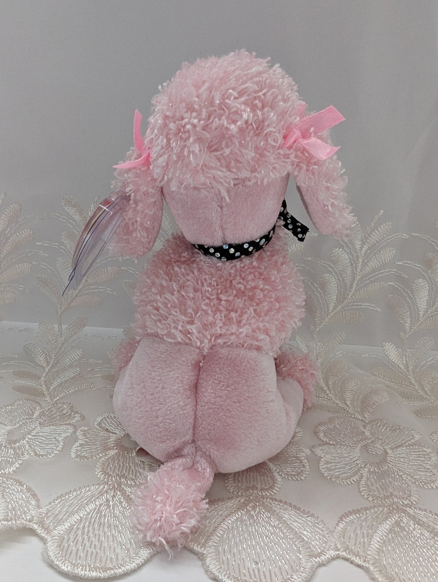 Ty Beanie Baby - Brigette The Pink Poodle (7in) - Vintage Beanies Canada
