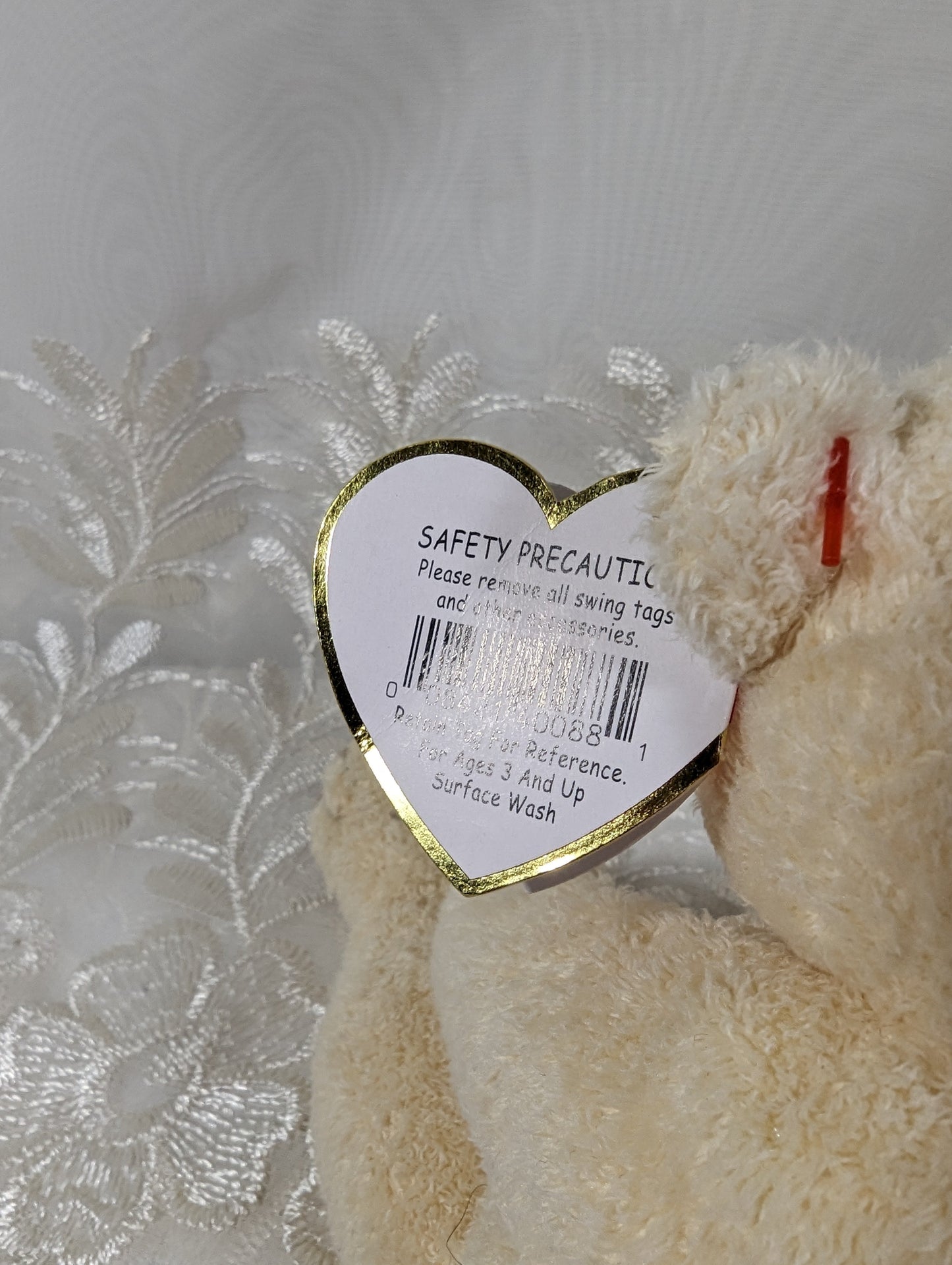 Ty Beanie Baby - Chili The Polar Bear (7.5 in) Creased Tag - Vintage Beanies Canada