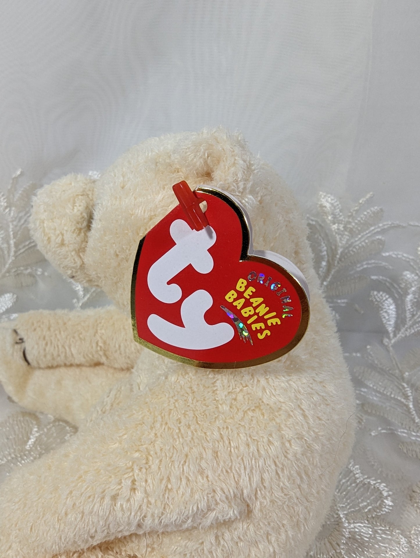 Ty Beanie Baby - Chili The Polar Bear (7.5 in) Creased Tag - Vintage Beanies Canada