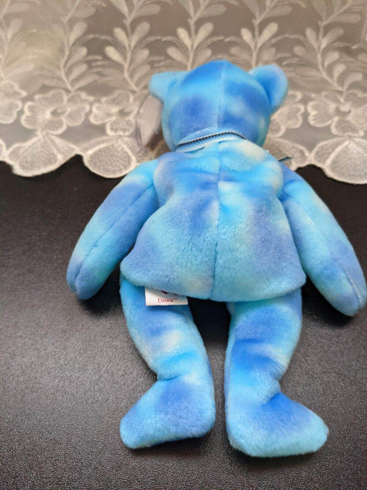 Ty Beanie Baby - Deuce The Tennis Bear From US Open 2006 (8.5in) - Vintage Beanies Canada