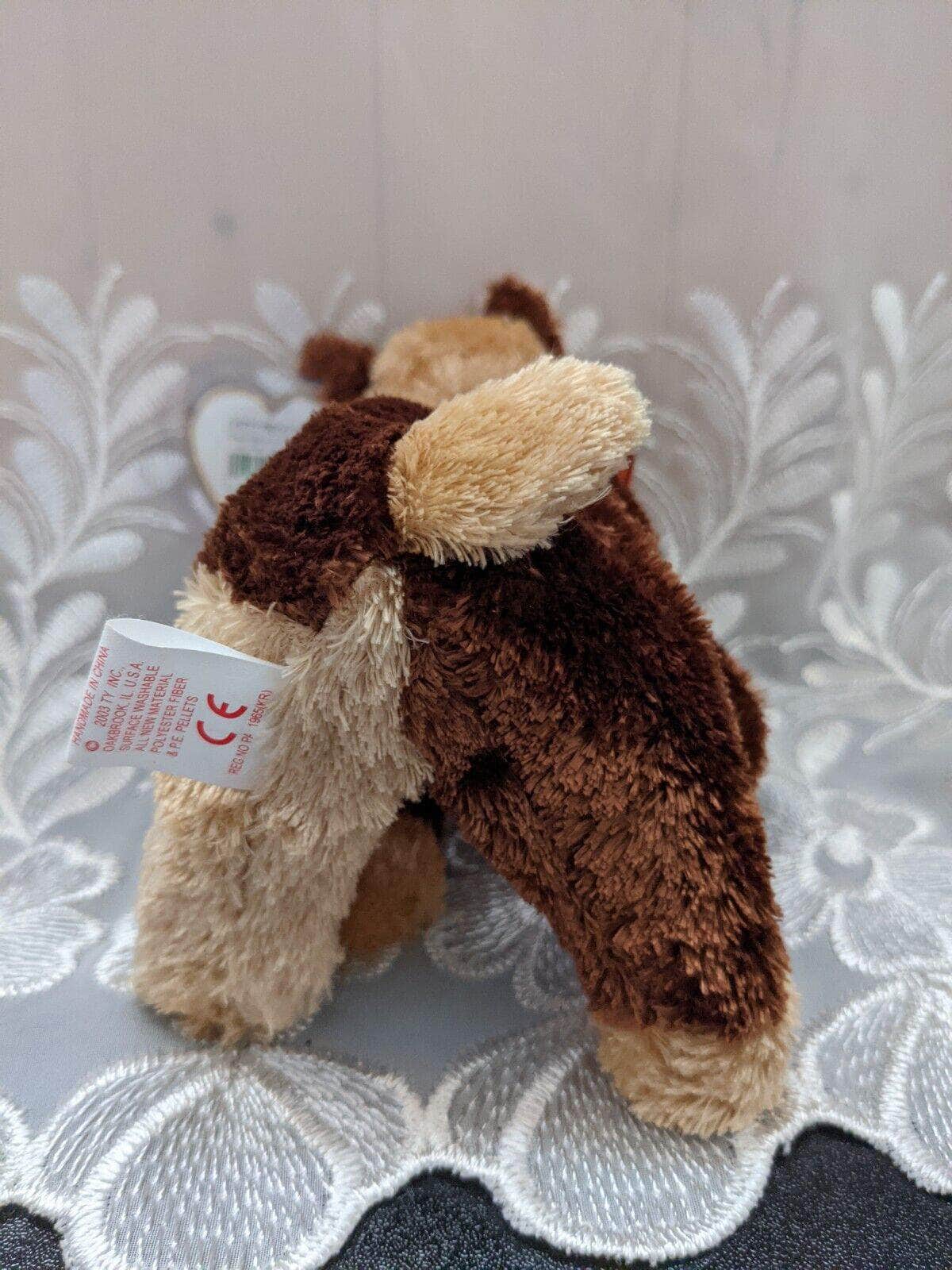 TY Beanie Baby - Fidget The Dog (5.5in) - Vintage Beanies Canada
