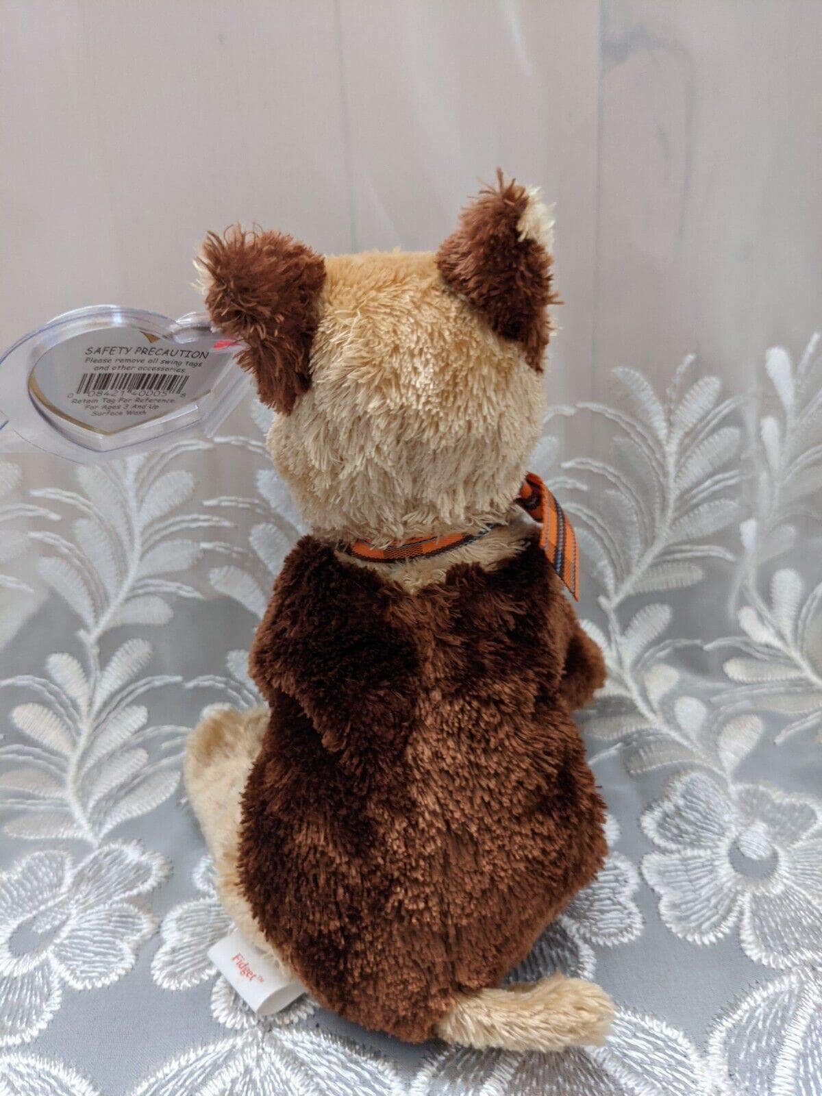 TY Beanie Baby - Fidget The Dog (5.5in) - Vintage Beanies Canada