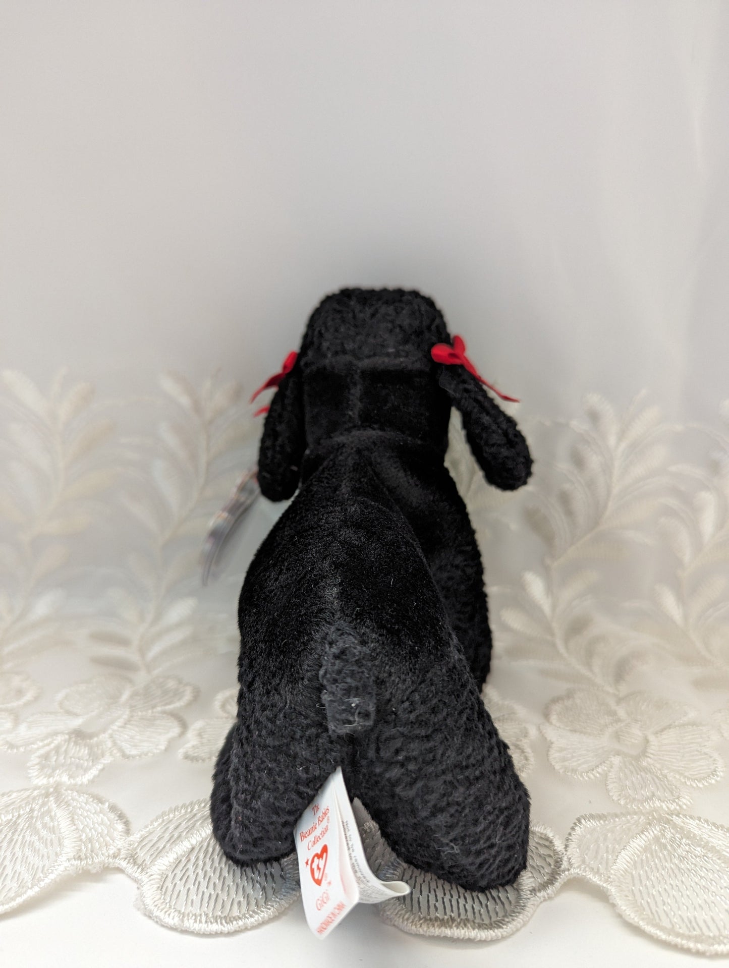 Ty Beanie Baby - GiGi The Black Poodle Dog (5.5in) - Vintage Beanies Canada