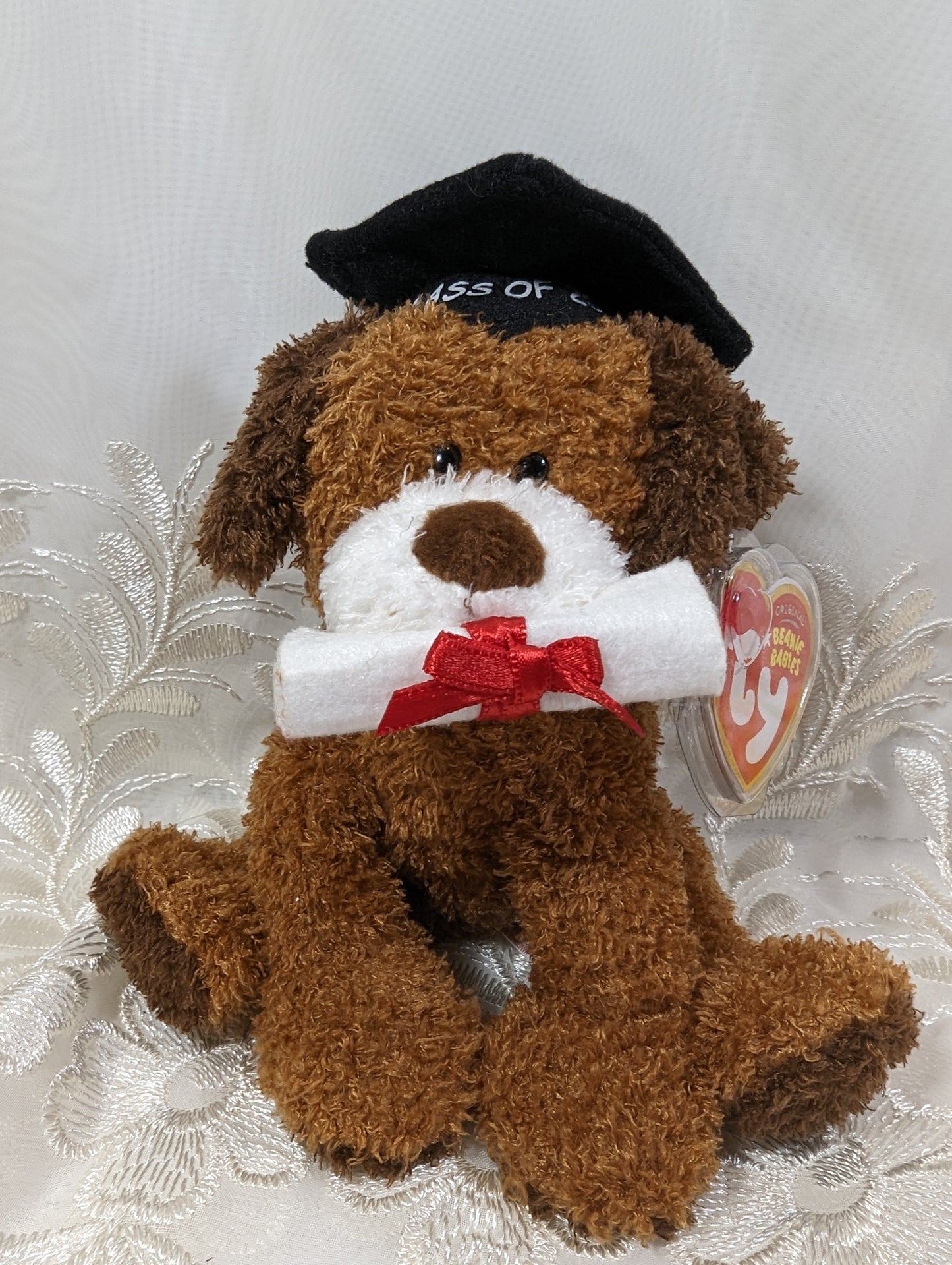 Ty Beanie Baby - Honor Roll the Graduation Dog (5.5in) Class of 2007 - Vintage Beanies Canada