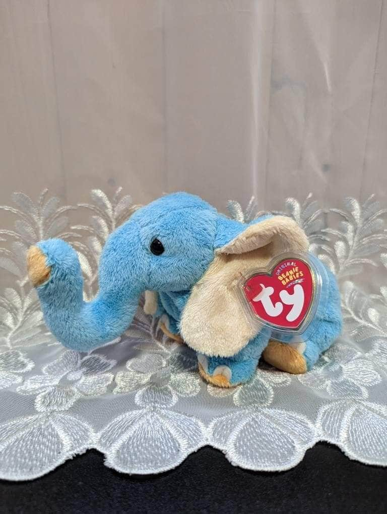 Ty Beanie Baby Jimbo The Blue Elephant 8in Vintage Beanies Canada