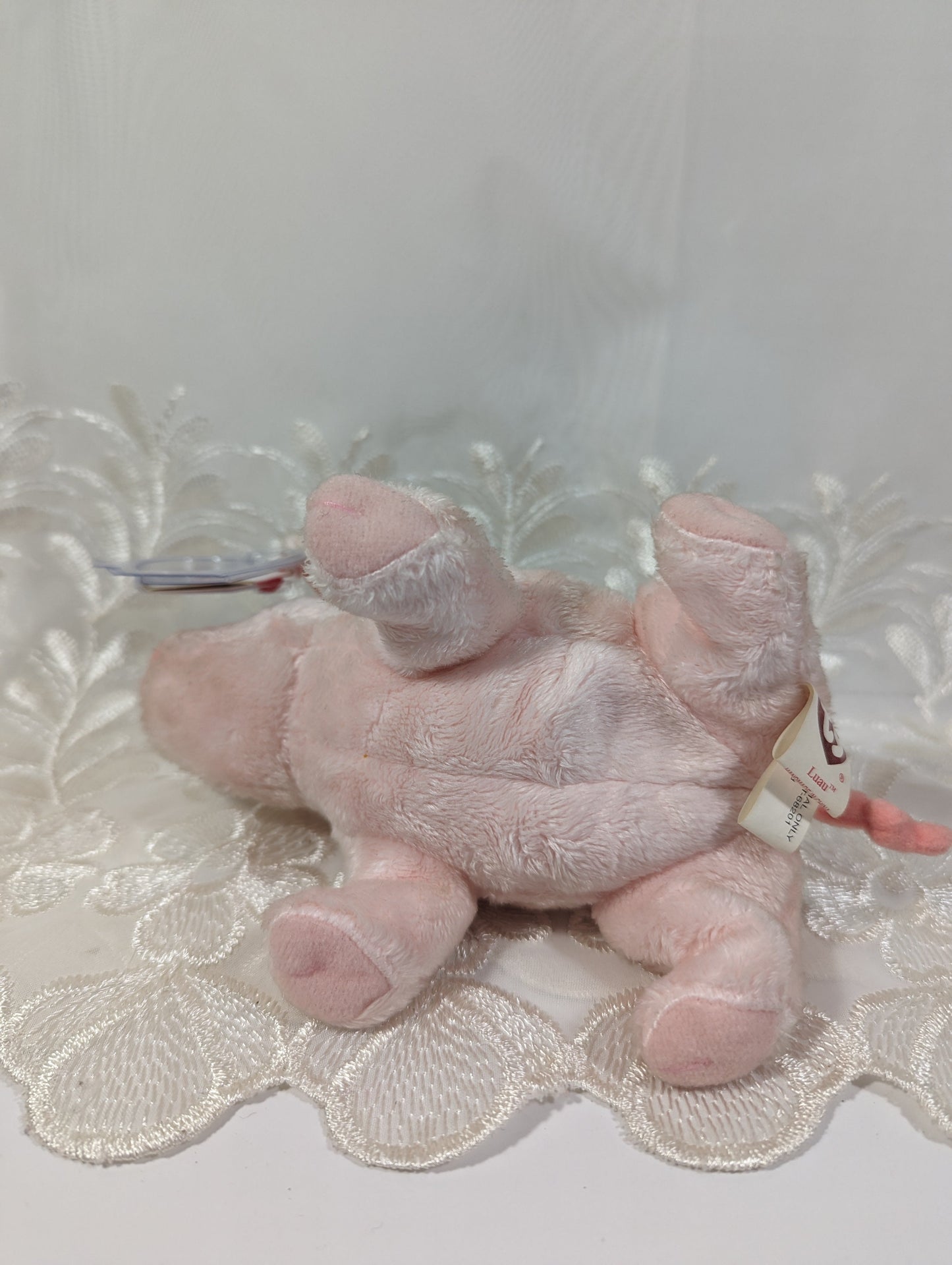 Ty Beanie Baby - Luau The Pig (6in) *Rare* Near Mint - Vintage Beanies Canada