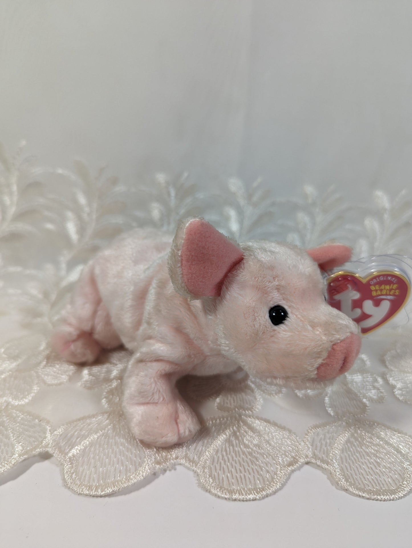 Ty Beanie Baby - Luau The Pig (6in) *Rare* Near Mint - Vintage Beanies Canada