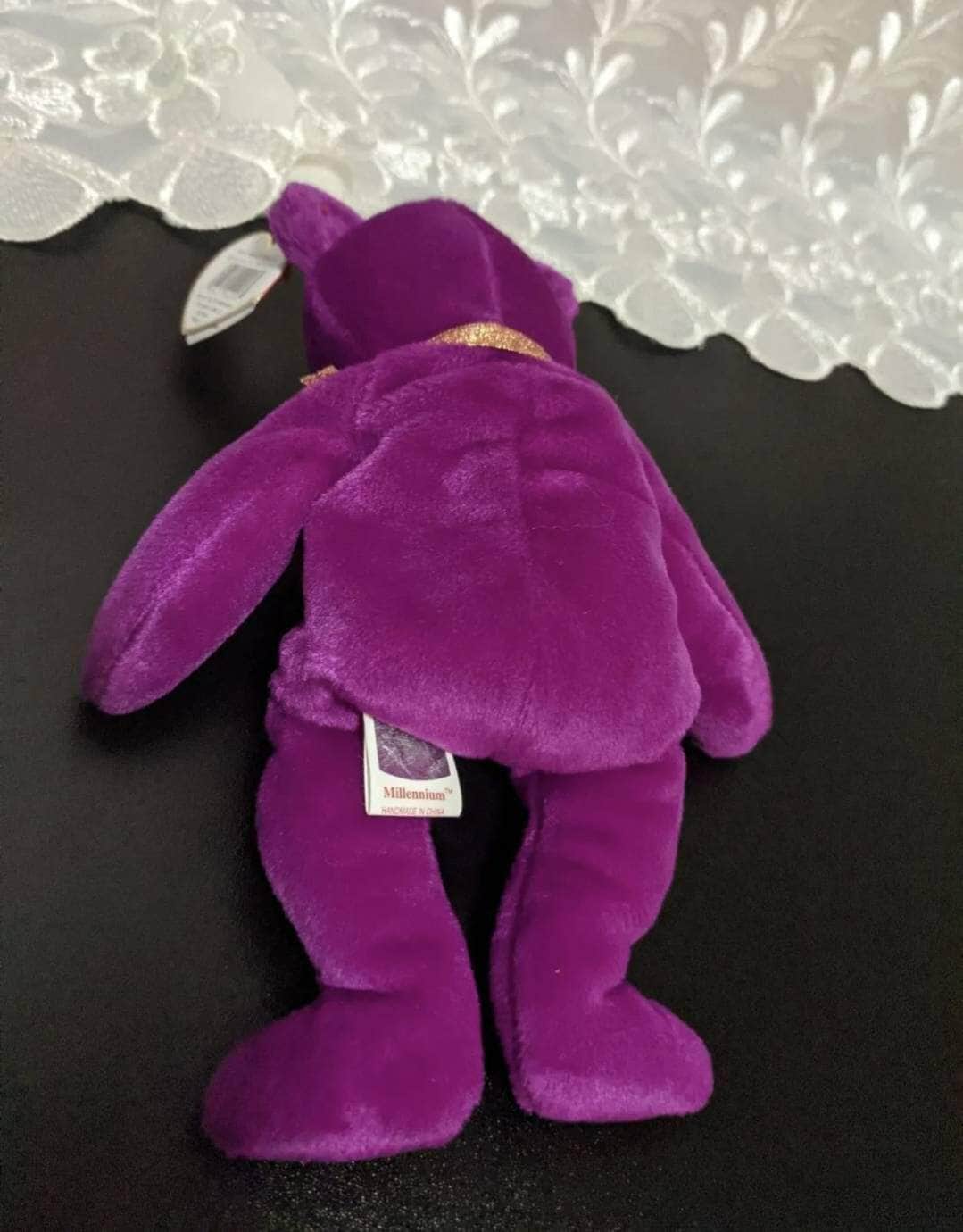 Ty Beanie Baby - Millennium the bear (8.5in) - Vintage Beanies Canada