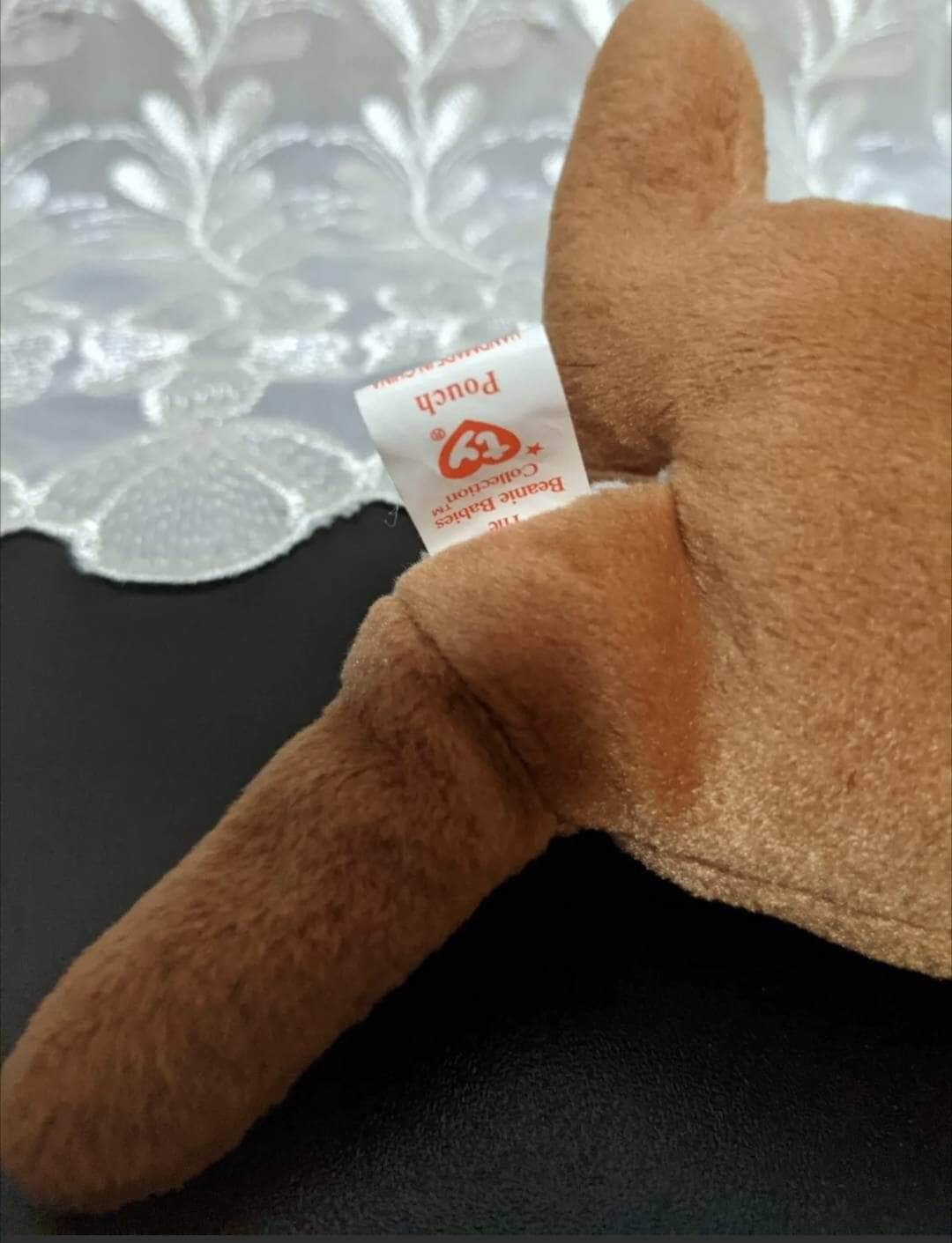 Ty Beanie Baby - Pouch The kangaroo (7in) - Vintage Beanies Canada