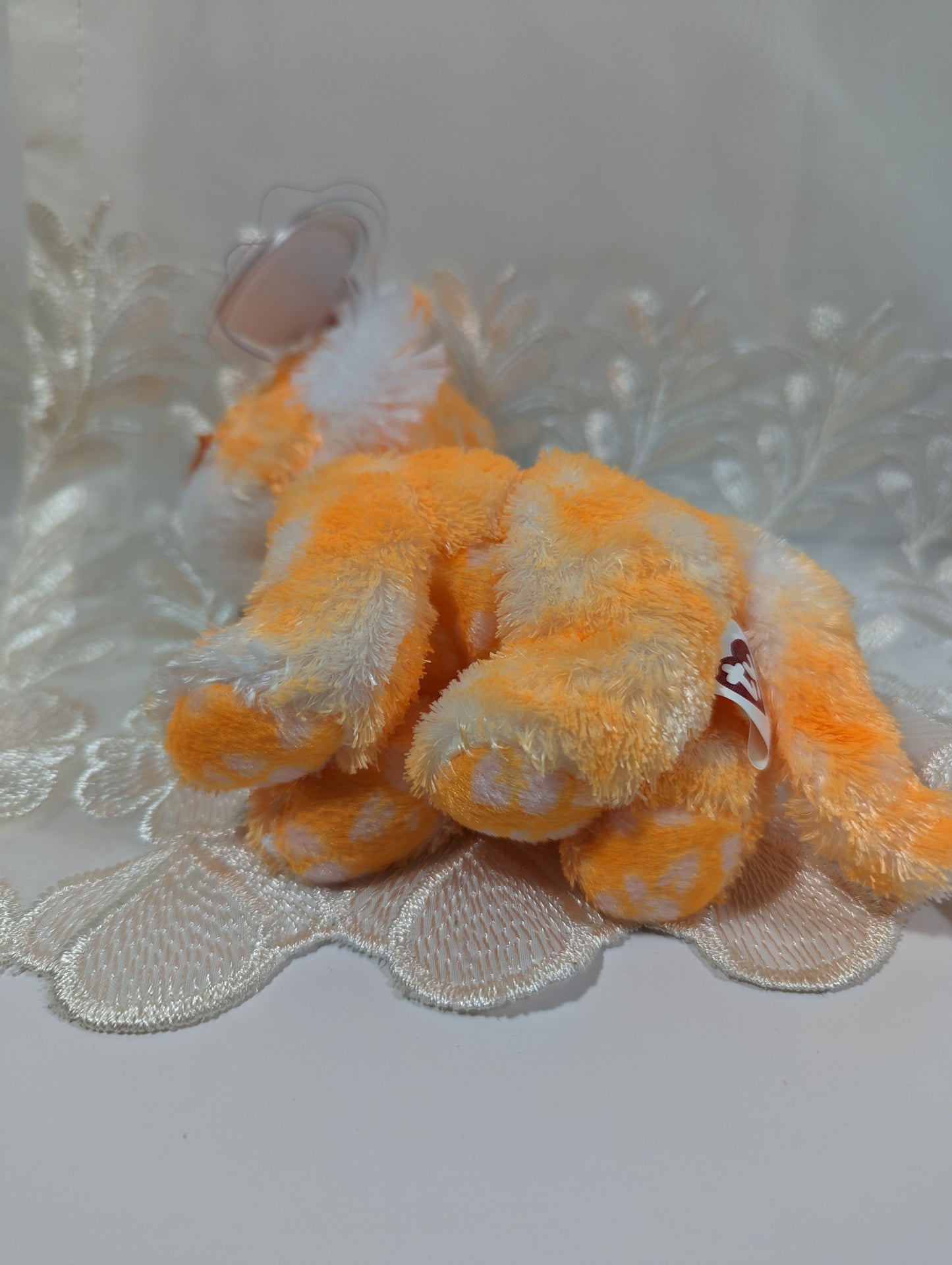Ty Beanie Baby - Sandals The Orange Tiger (6in) - Vintage Beanies Canada