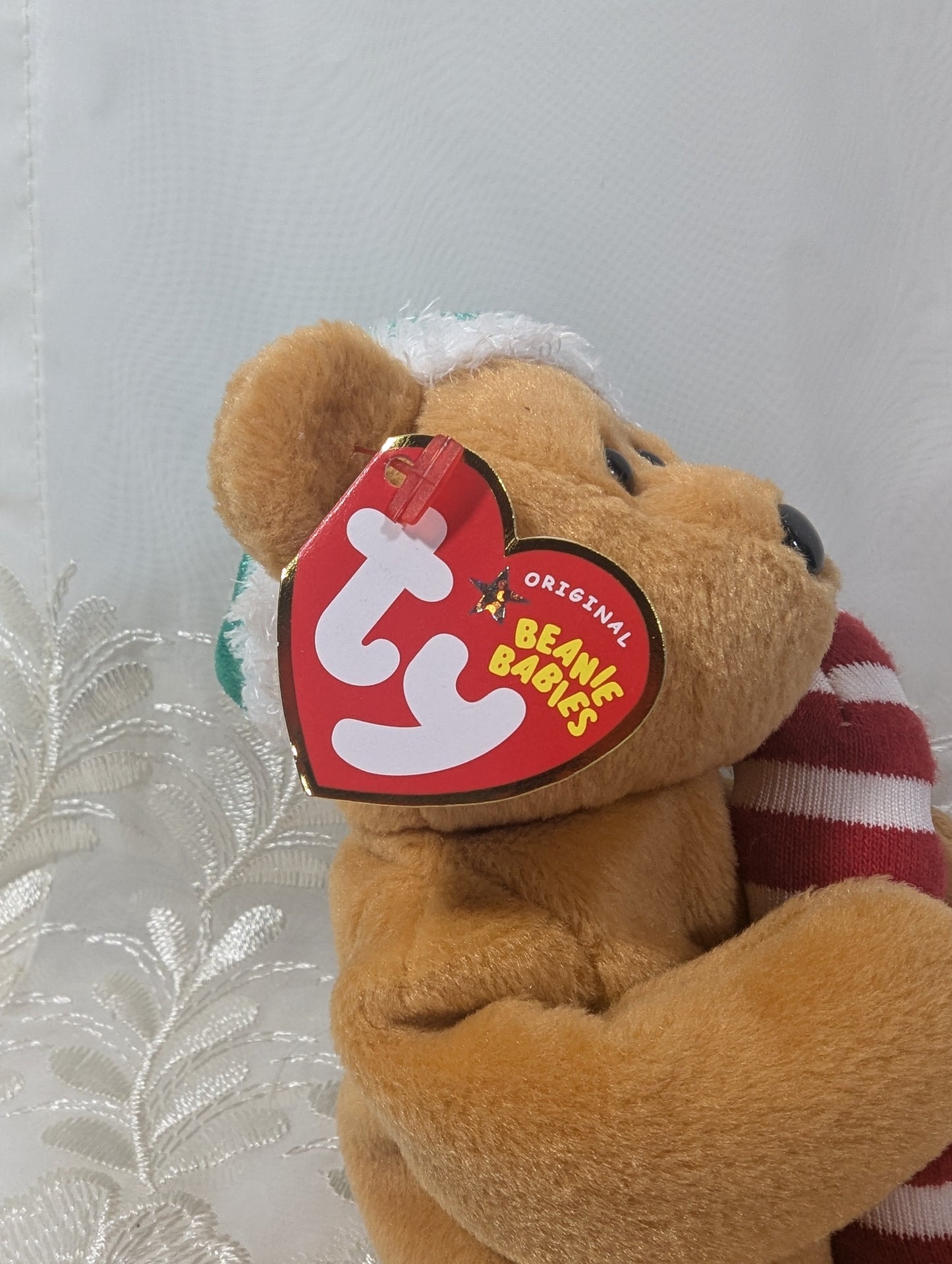 Ty Beanie Baby - Tasty The Christmas Bear (8.5in) - Vintage Beanies Canada