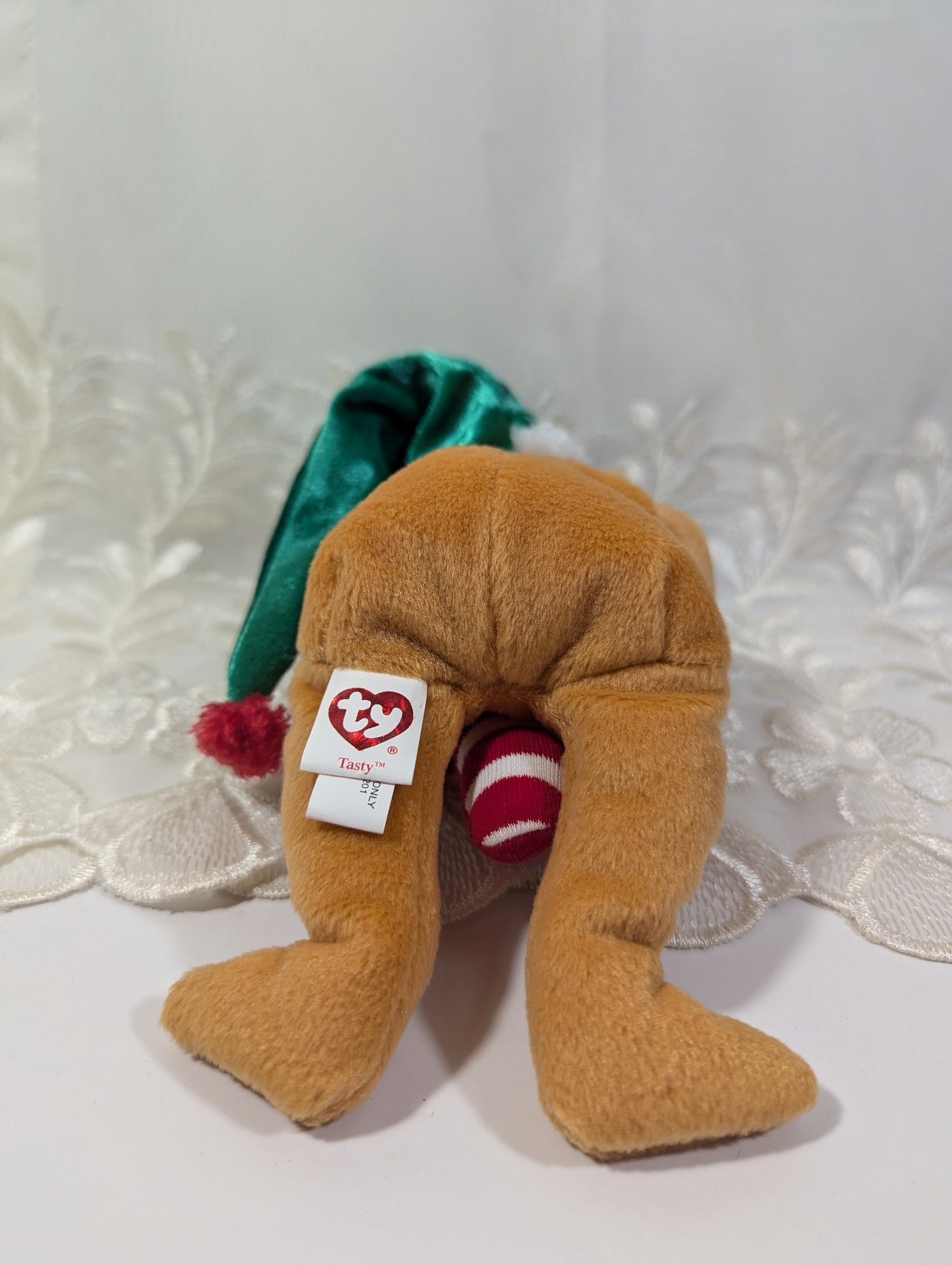 Ty Beanie Baby - Tasty The Christmas Bear (8.5in) - Vintage Beanies Canada