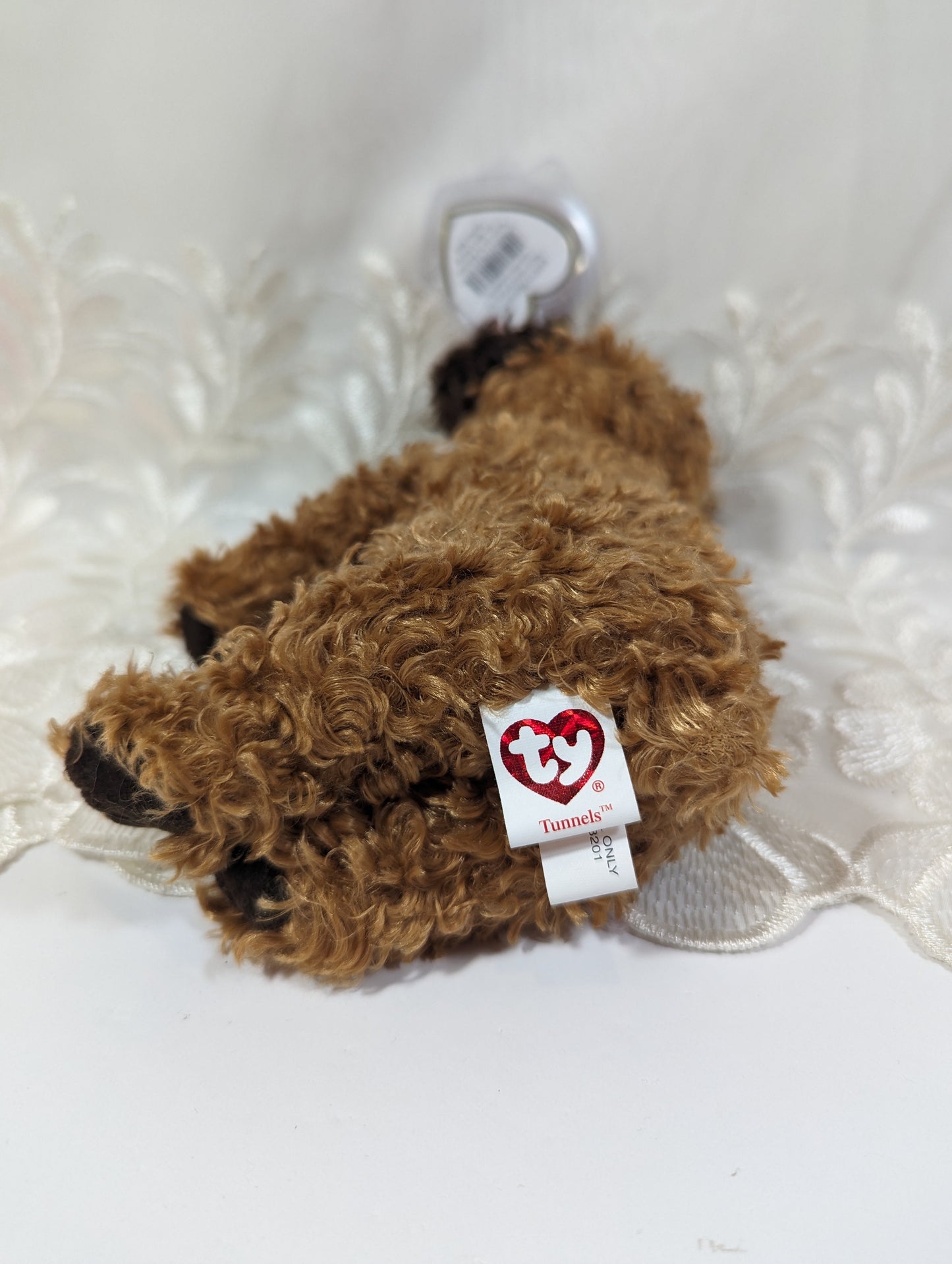 Ty Beanie Baby - Tunnels The Brown Dog (6in) - Vintage Beanies Canada