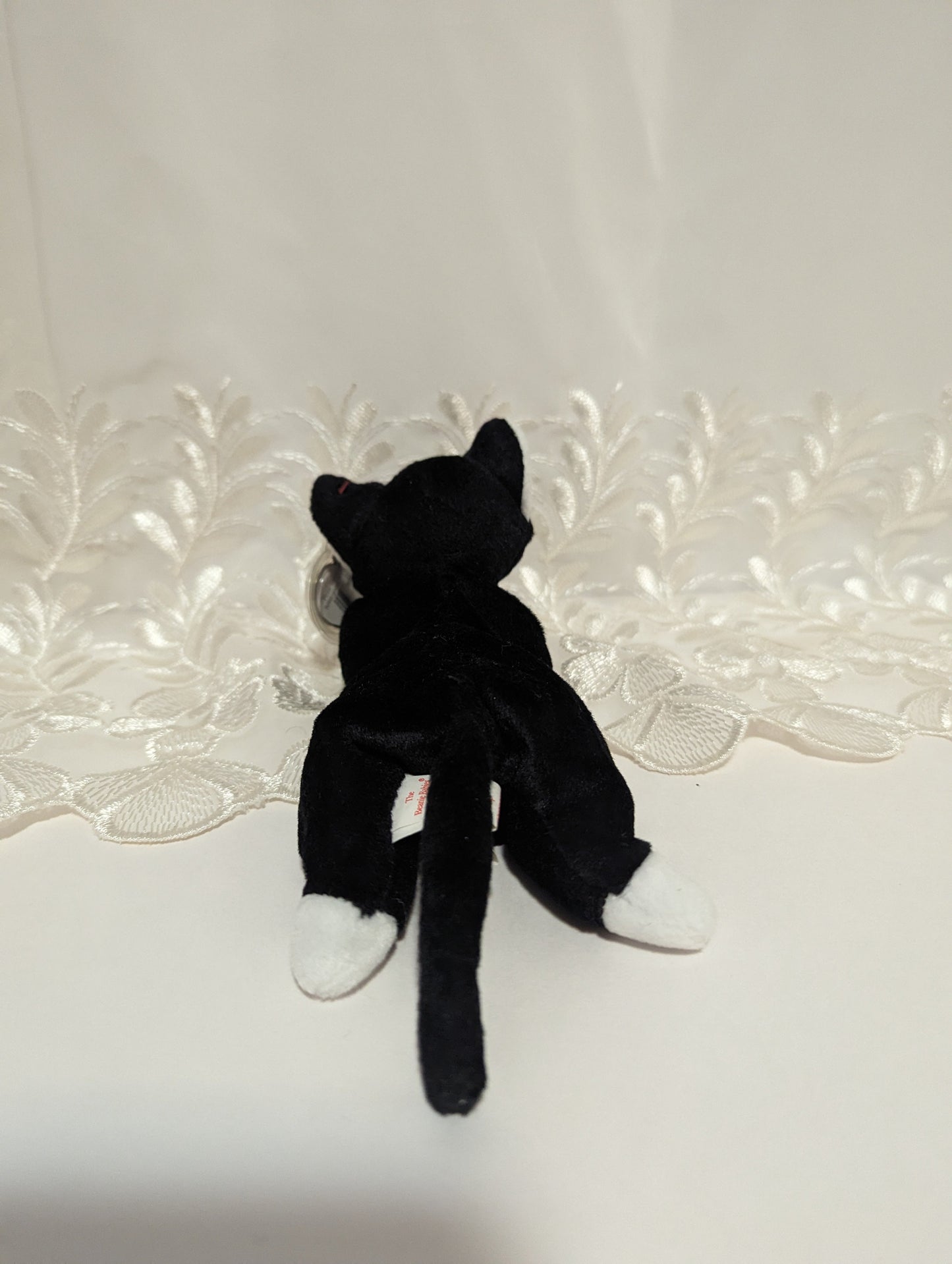 Ty Beanie Baby - Zip The Black Cat (8in) - Vintage Beanies Canada