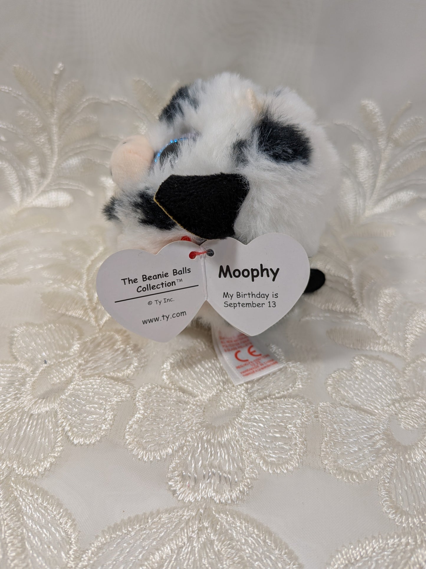 Ty Beanie Balls - Moophy The Cow (3in) - Vintage Beanies Canada