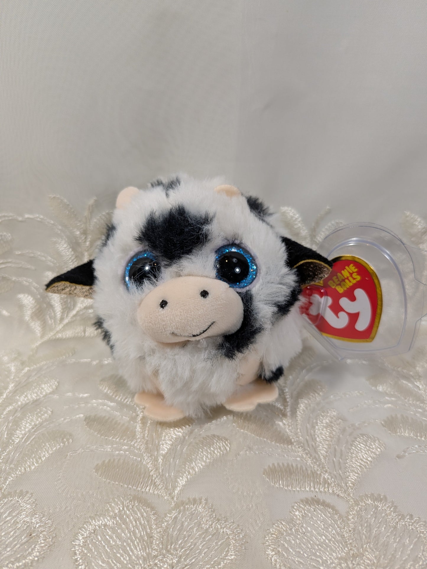 Ty Beanie Balls - Moophy The Cow (3in) - Vintage Beanies Canada