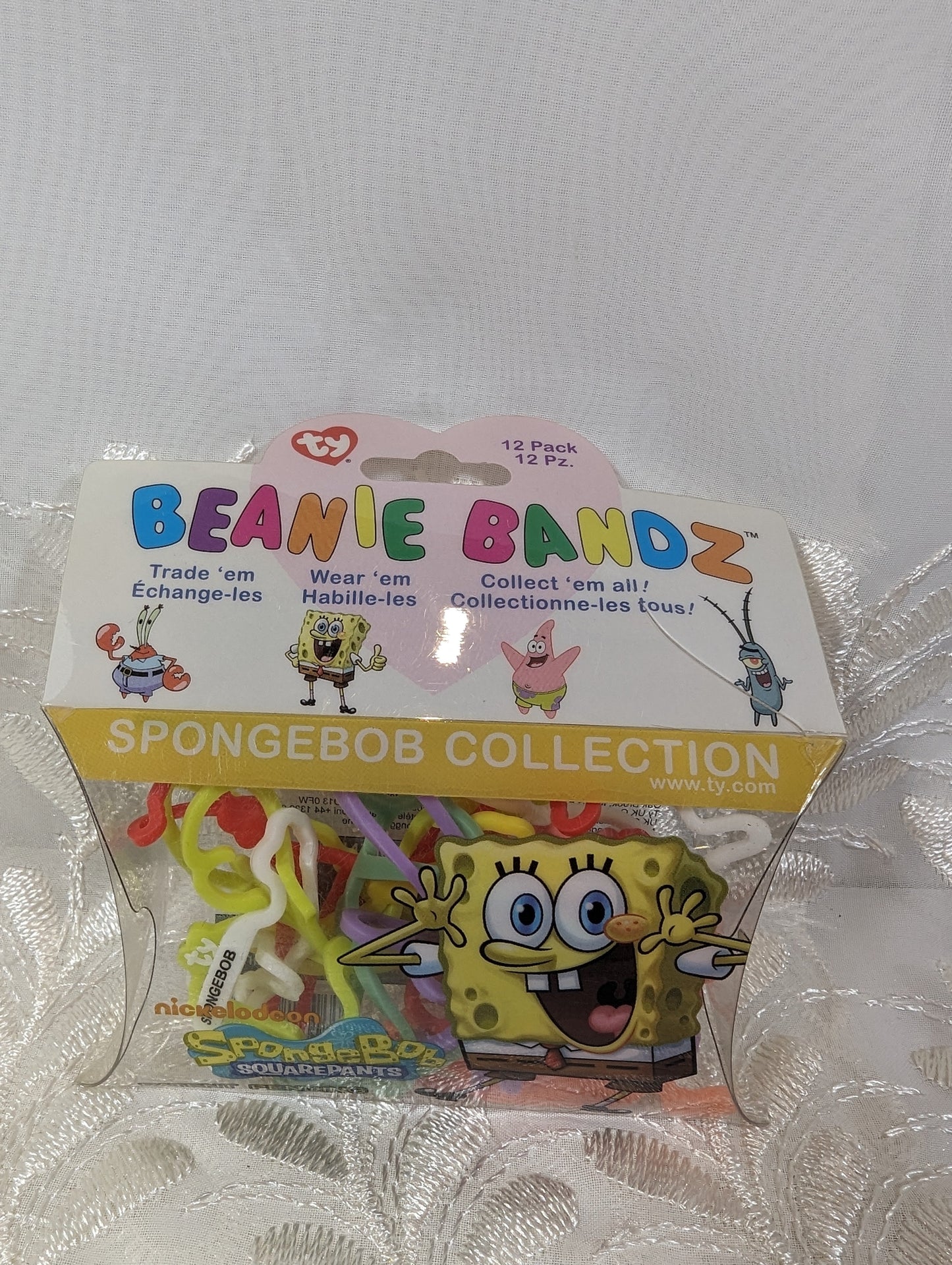 Ty Beanie Bandz - Spongebob Collection (12 bands) - Vintage Beanies Canada