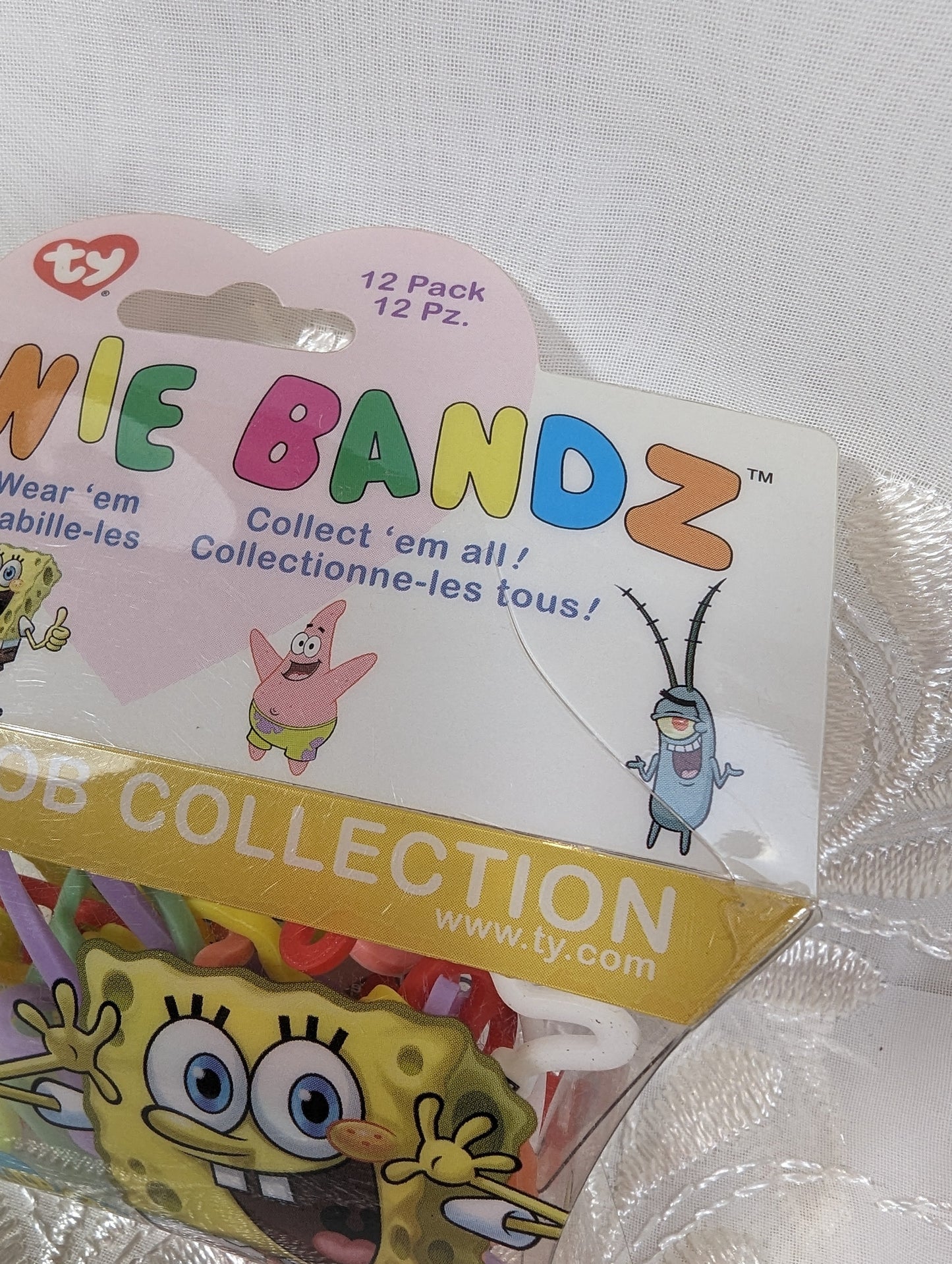 Ty Beanie Bandz - Spongebob Collection (12 bands) - Vintage Beanies Canada