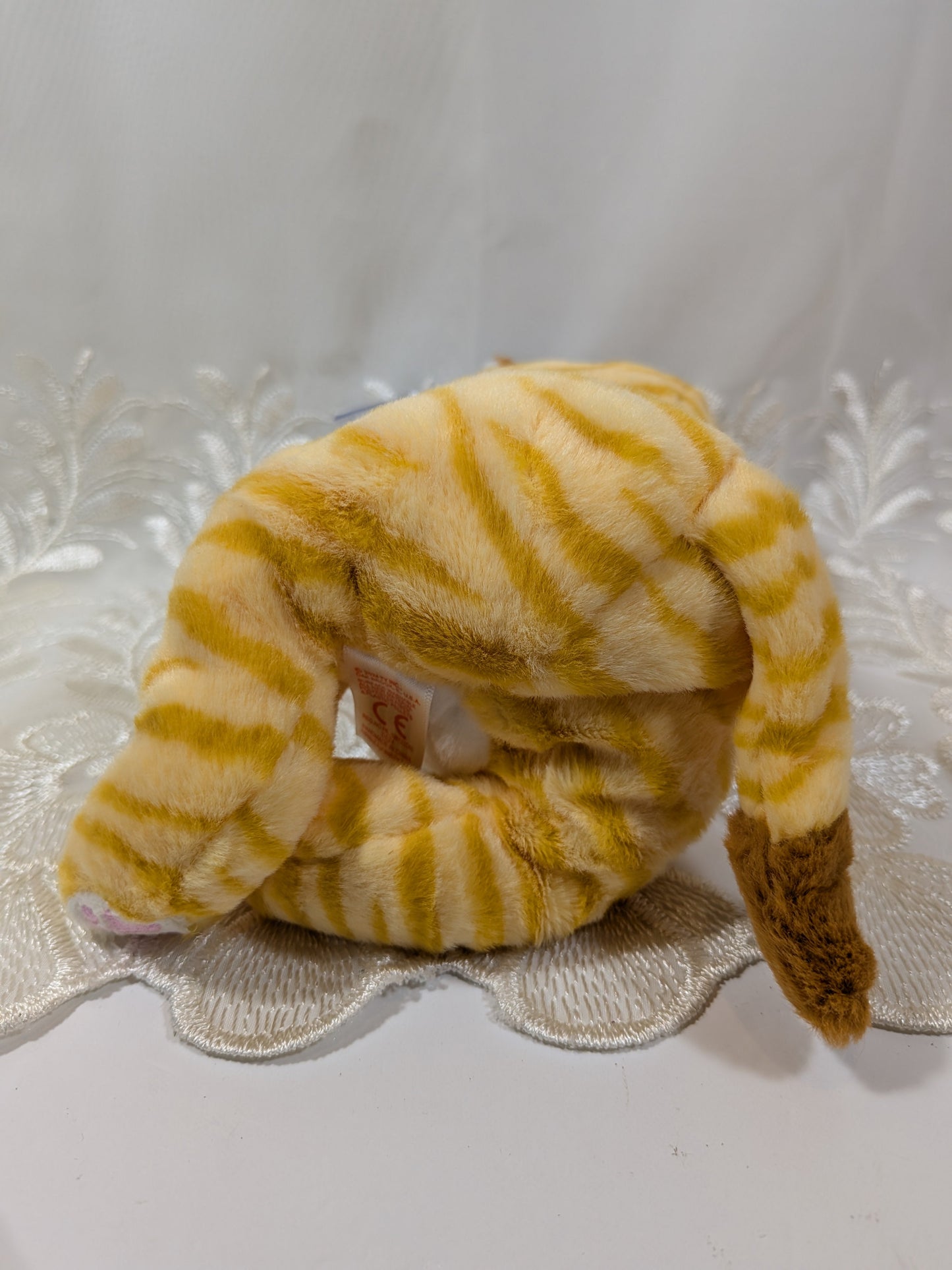 Ty Beanie Bellies - Mango The Orange Tabby Cat (6in) - Vintage Beanies Canada