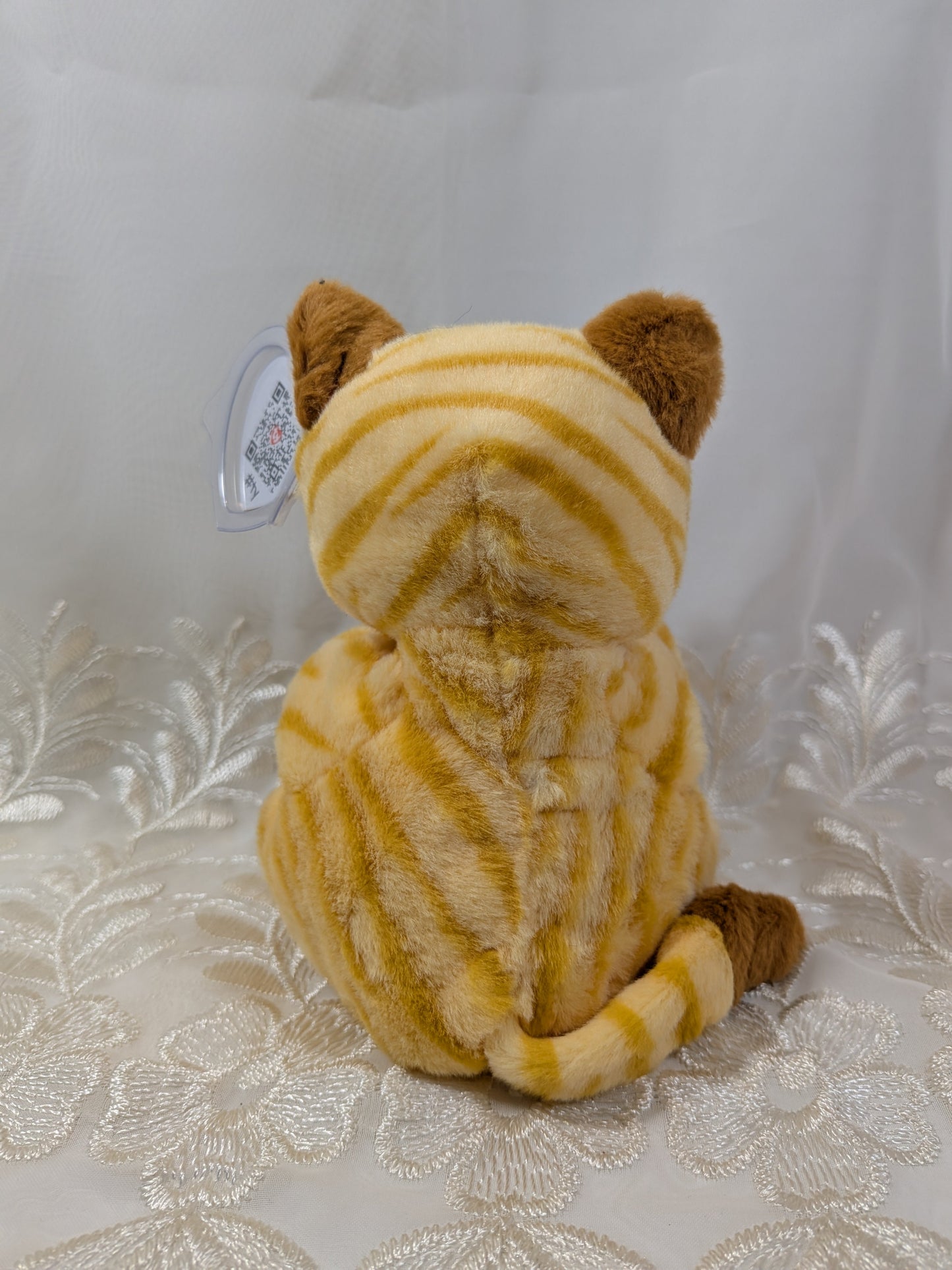 Ty Beanie Bellies - Mango The Orange Tabby Cat (6in) - Vintage Beanies Canada
