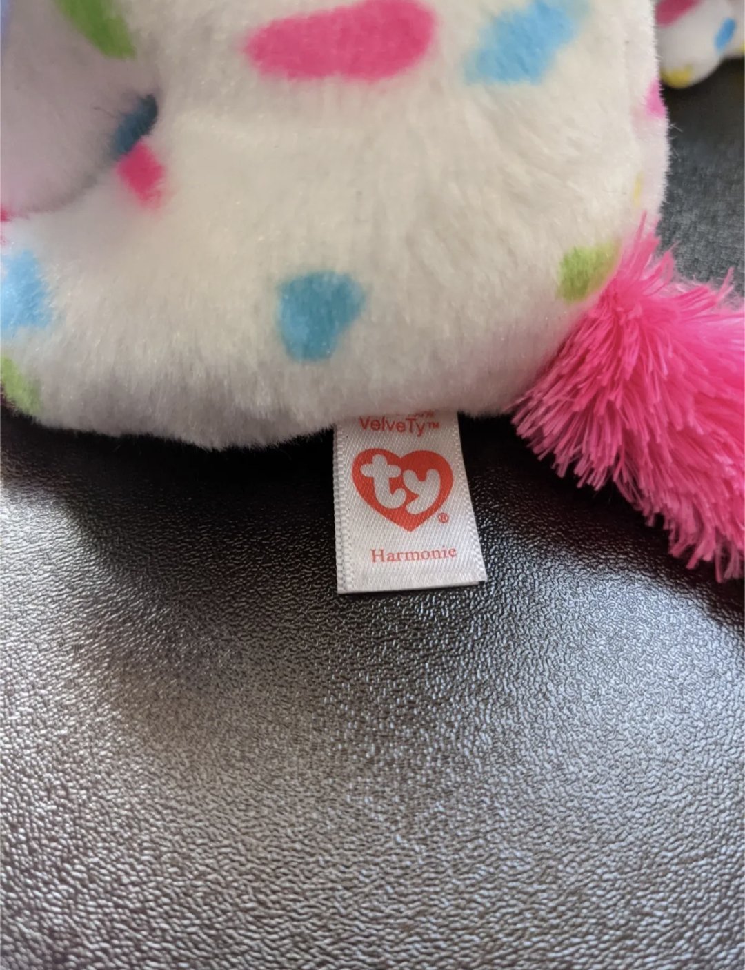 Ty Beanie Boo + Clip - Harmonie The Unicorn Lot (Sold As Set) - Vintage Beanies Canada