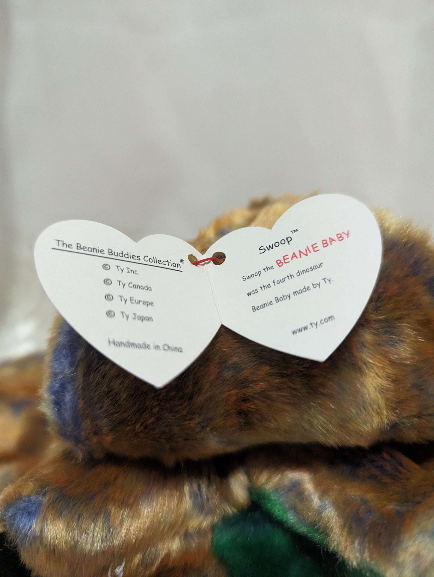 Ty Beanie Buddy - Swoop The Pterodactyl (10in) - Vintage Beanies Canada
