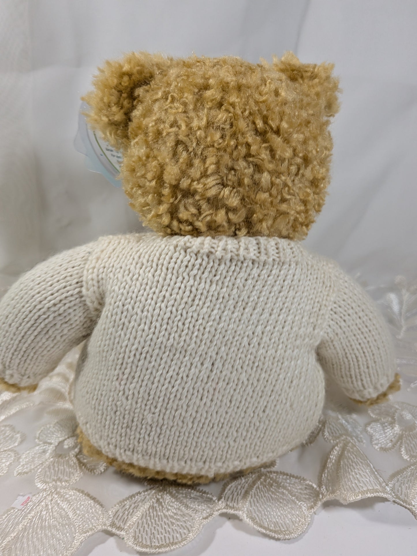 Ty Classic Collection - Baby Curly The Bear With USA Shirt (11 in) - Vintage Beanies Canada