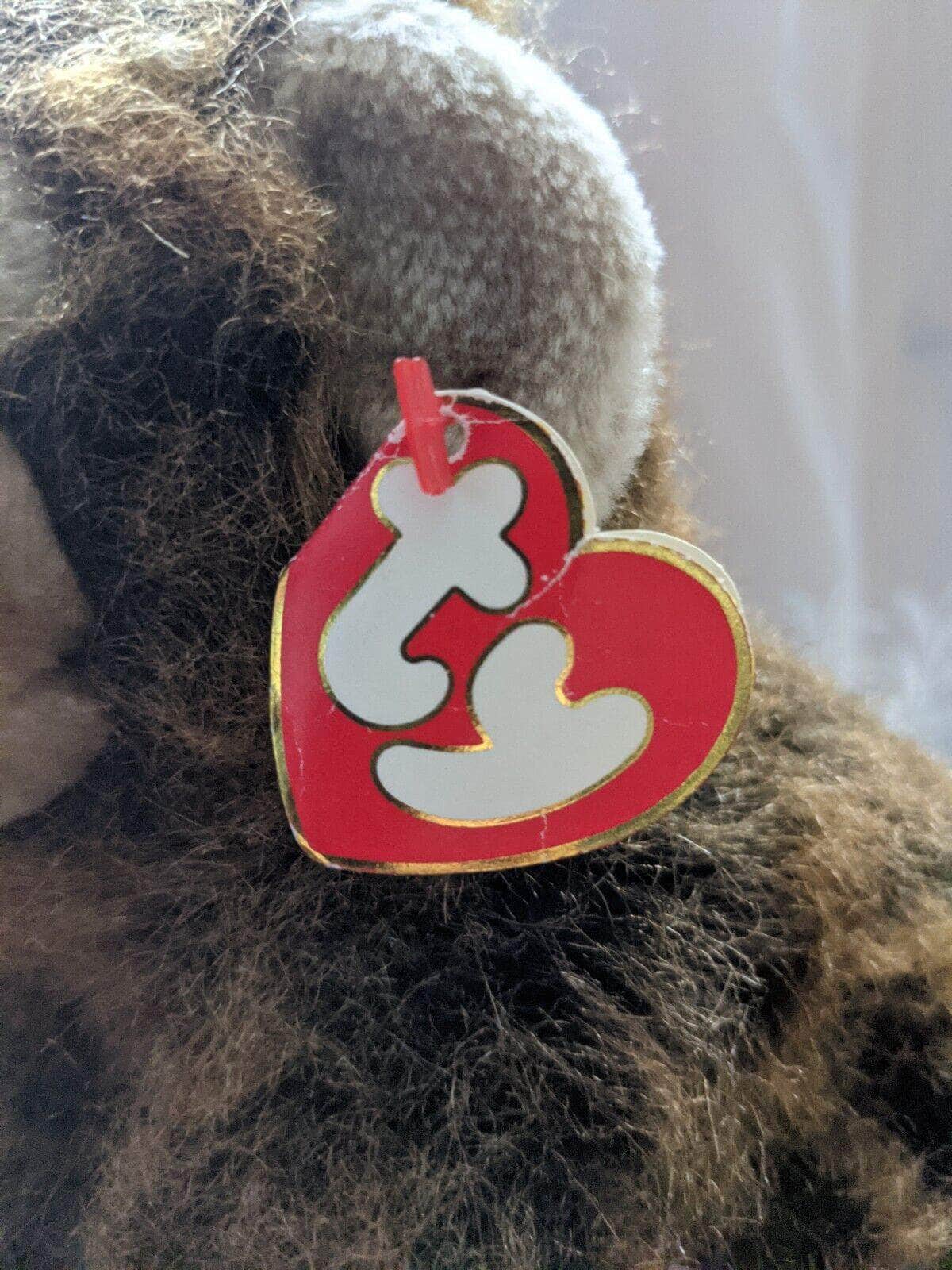 Ty Classic Collection - Cha Cha The Monkey/Chimp (12in) Non-Mint Tag - Vintage Beanies Canada