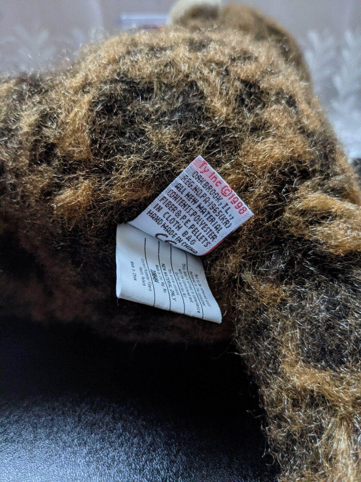 Ty Classic Collection - Cha Cha The Monkey/Chimp (12in) Non-Mint Tag - Vintage Beanies Canada