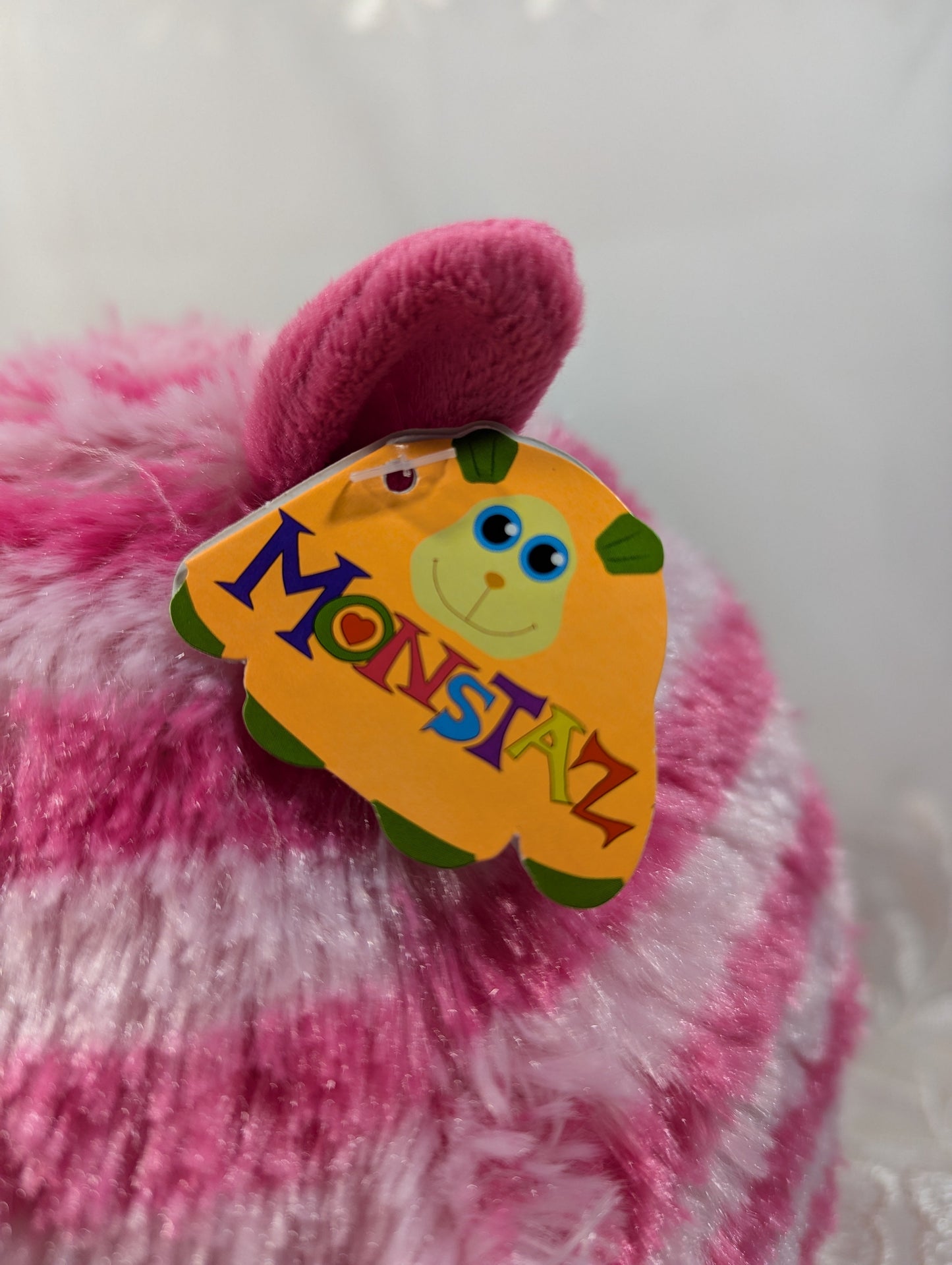 Ty Monstaz - Roxy the Pink Monster (8in) - Vintage Beanies Canada