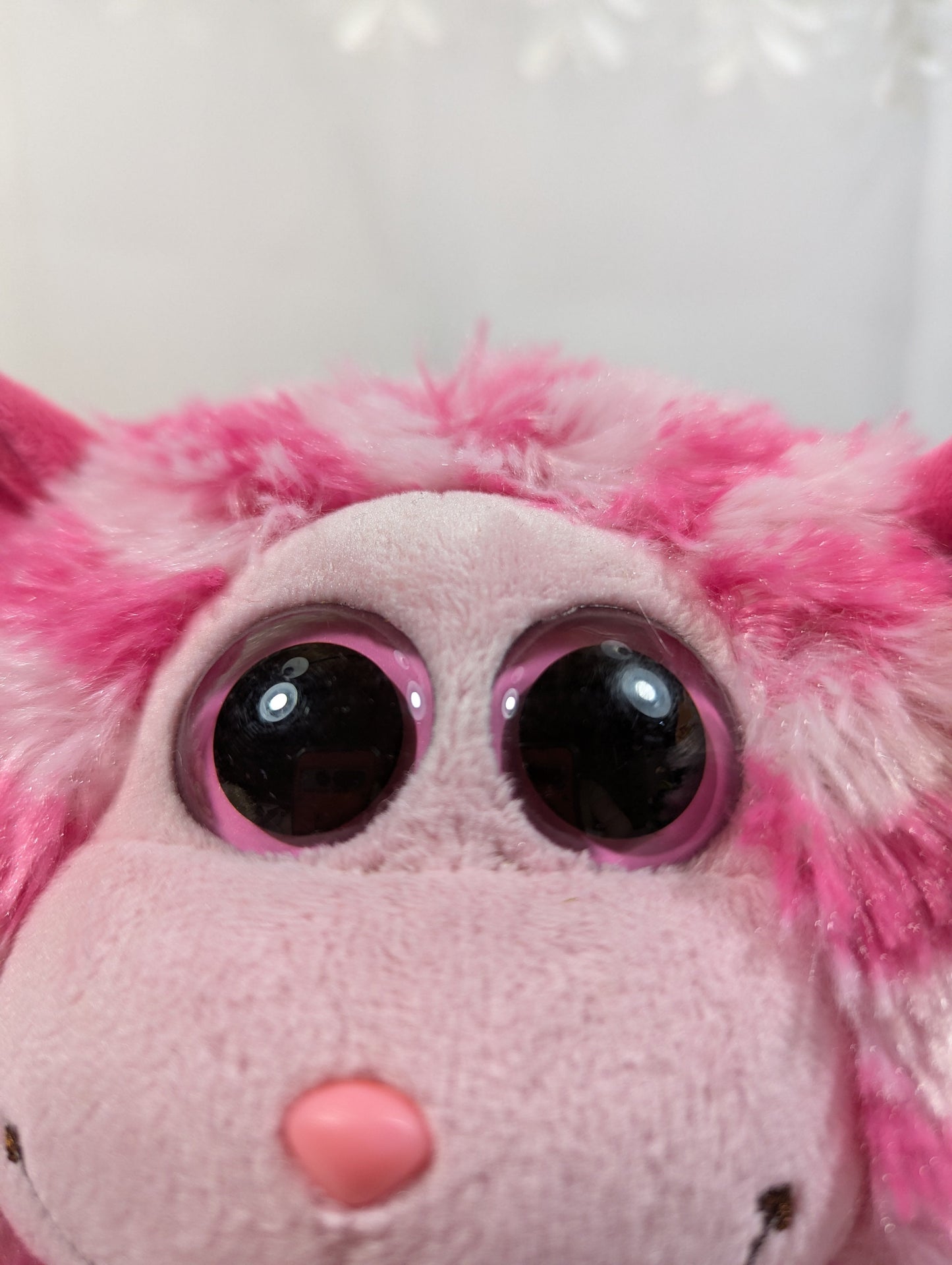 Ty Monstaz - Roxy the Pink Monster (8in) - Vintage Beanies Canada