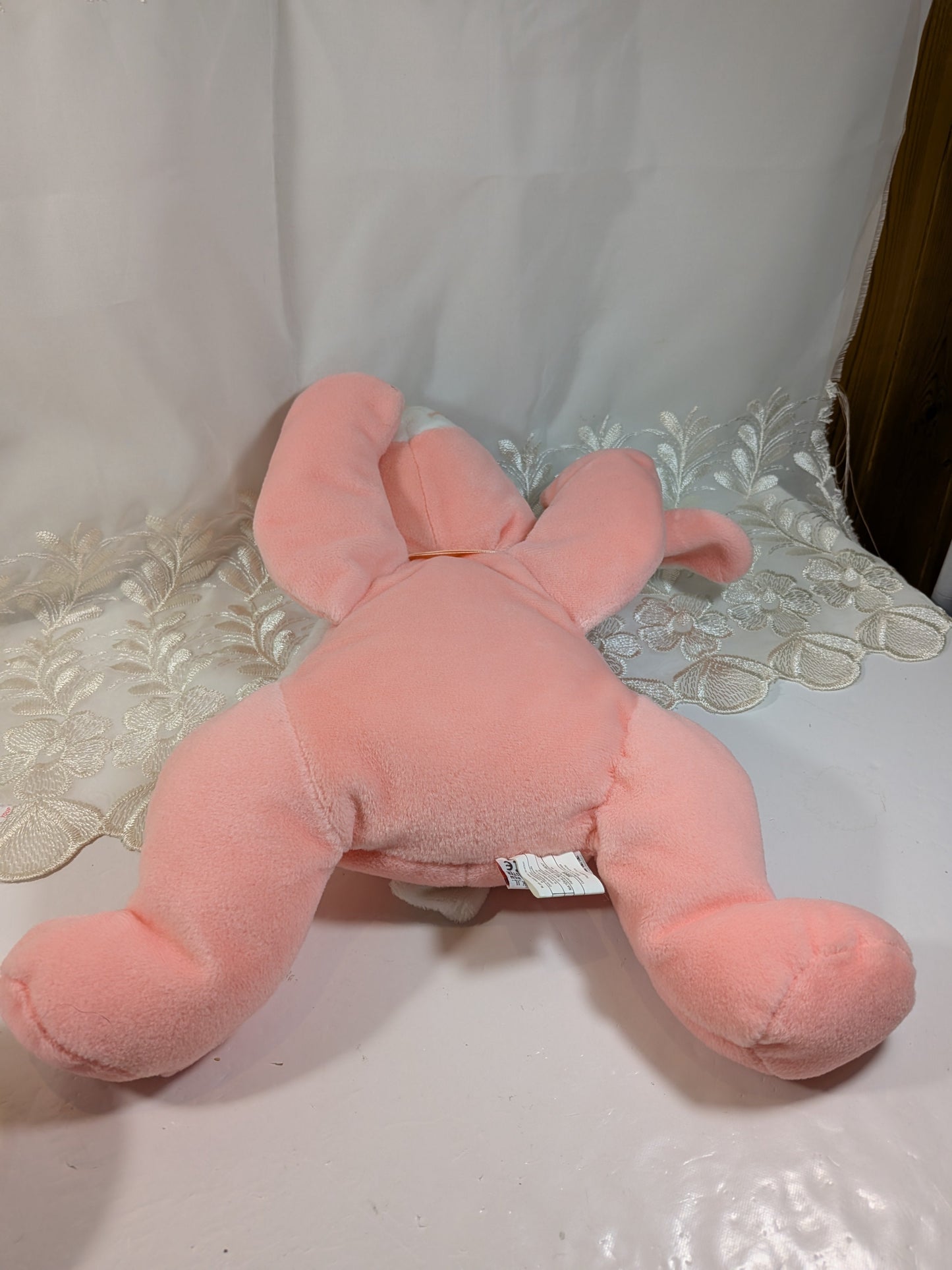Ty Pillow Pals - Carrots The Pink Bunny (12in) - Vintage Beanies Canada