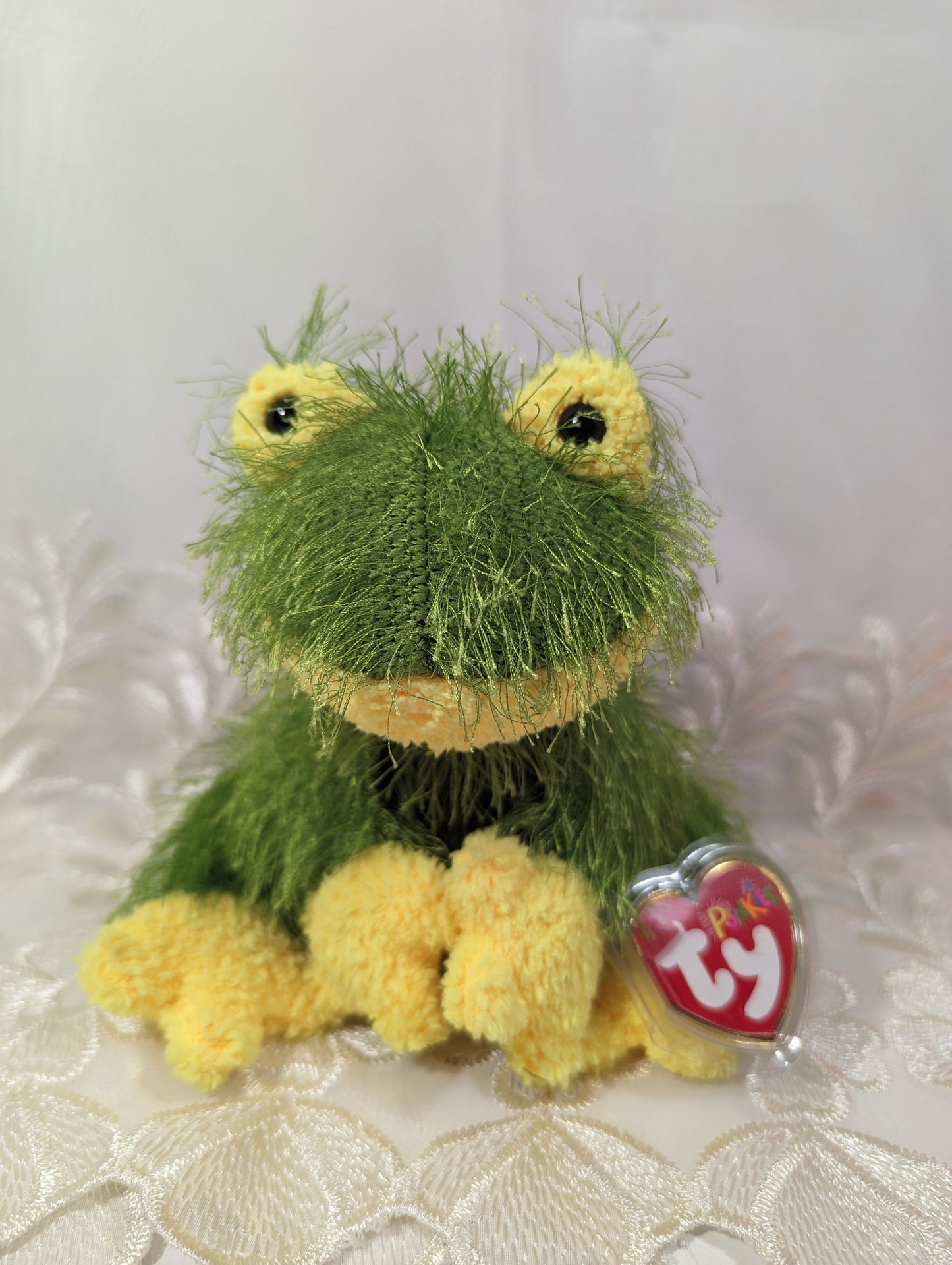 Ty Punkies - Hopscotch The Frog (9in) - Vintage Beanies Canada