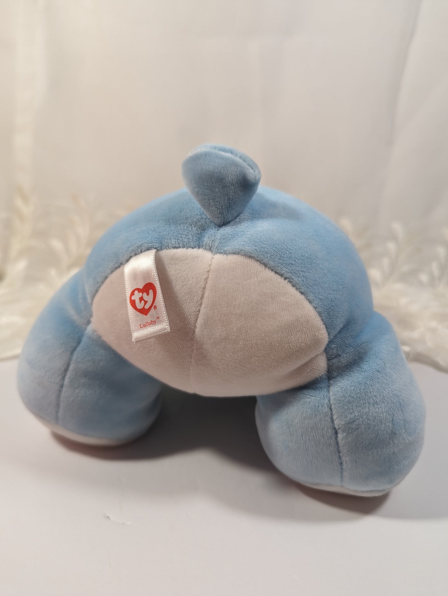 TY Baby Line - Lullaby the Adorable Blue Bear (8in) No Hang Tag