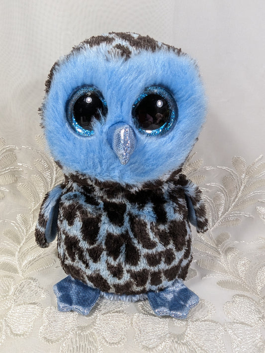 Ty Beanie Boo - Yago The Blue Owl (6 in) No tag