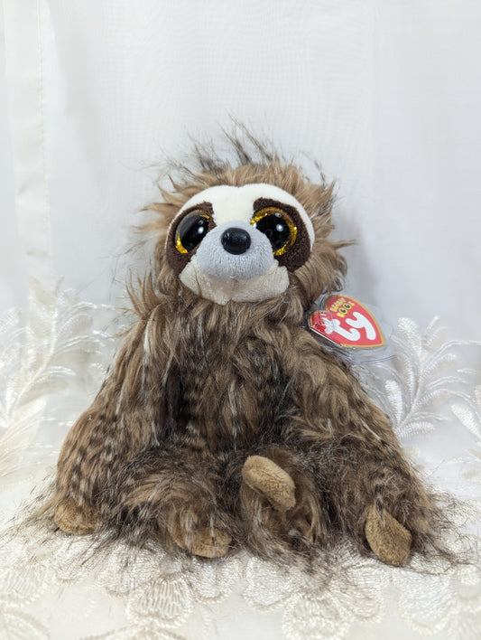 Ty Beanie Boo - Sully the Brown Fluffy Sloth (6in)