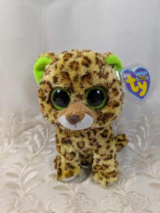Ty Beanie Boo - Speckles The Leopard (6in) *Rare* First Generation, Non-mint Tag