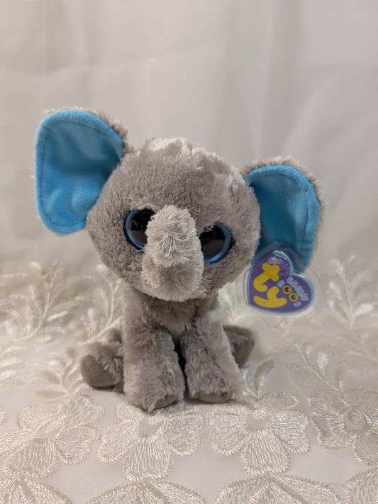 Ty Beanie Boo - Peanut The Elephant (6in) *Rare* First Generation, Purple Tag