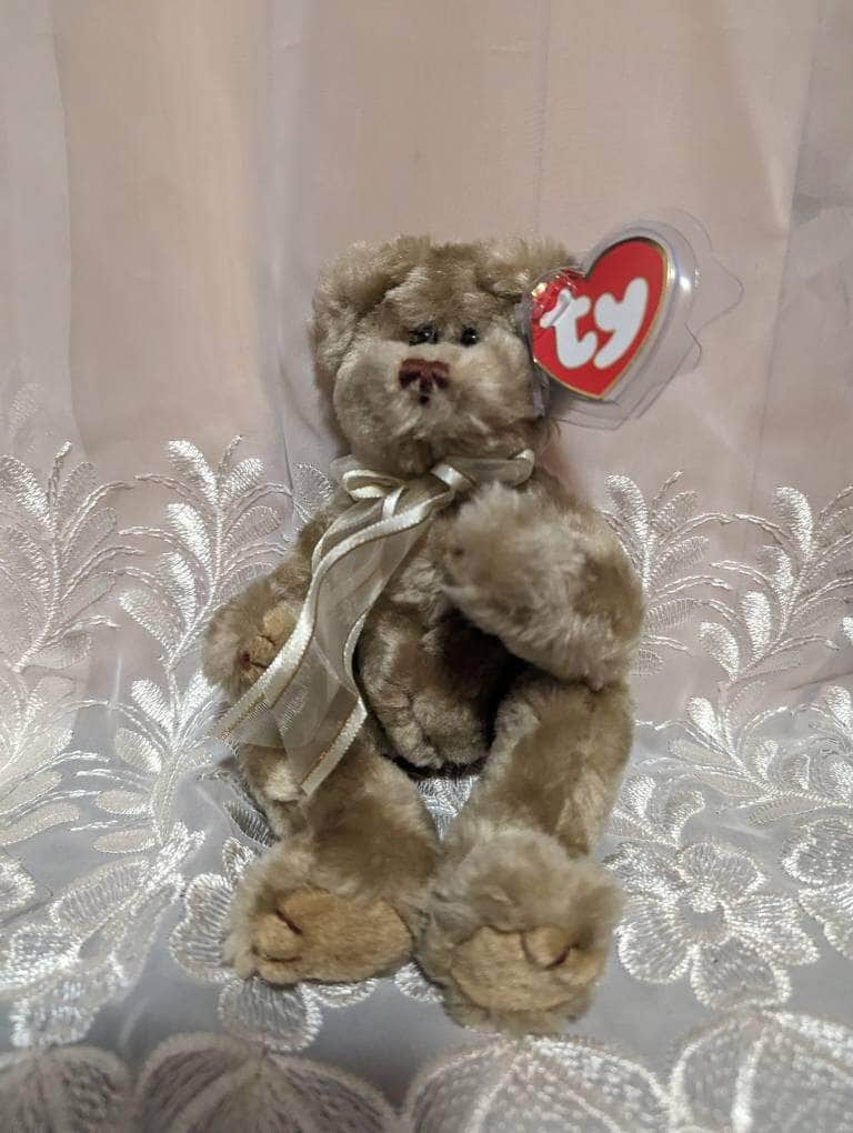 Ty Attic Treasure Collection - Beverly The Bear (8in) - Vintage Beanies Canada