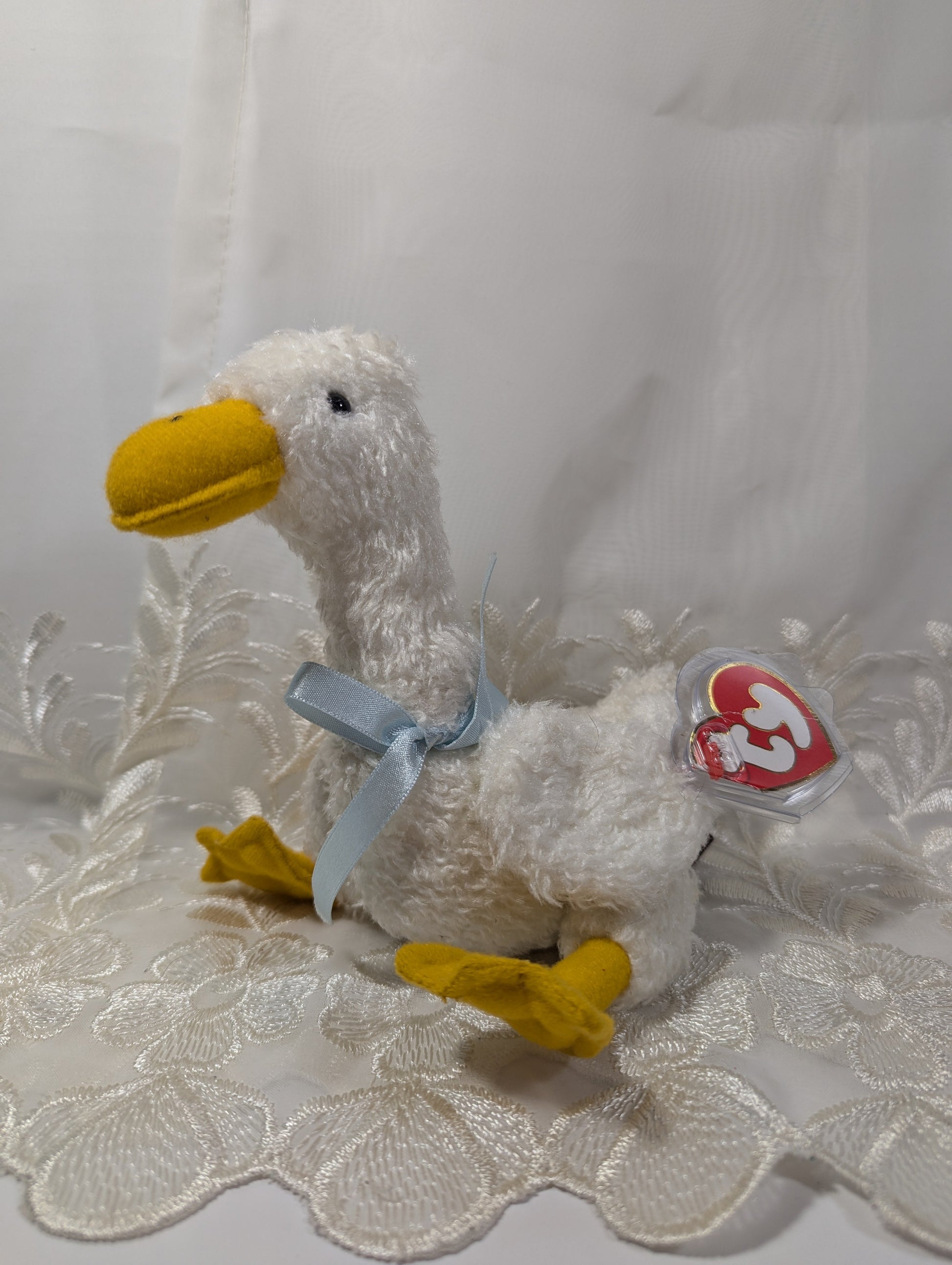 Ty Attic Treasure Collection - Georgette the Goose (7in) Non - mint Tag - Vintage Beanies Canada