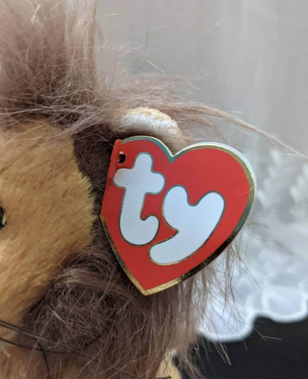 TY Attic Treasure Collection - Kingston The Lion (6.5in) - Vintage Beanies Canada