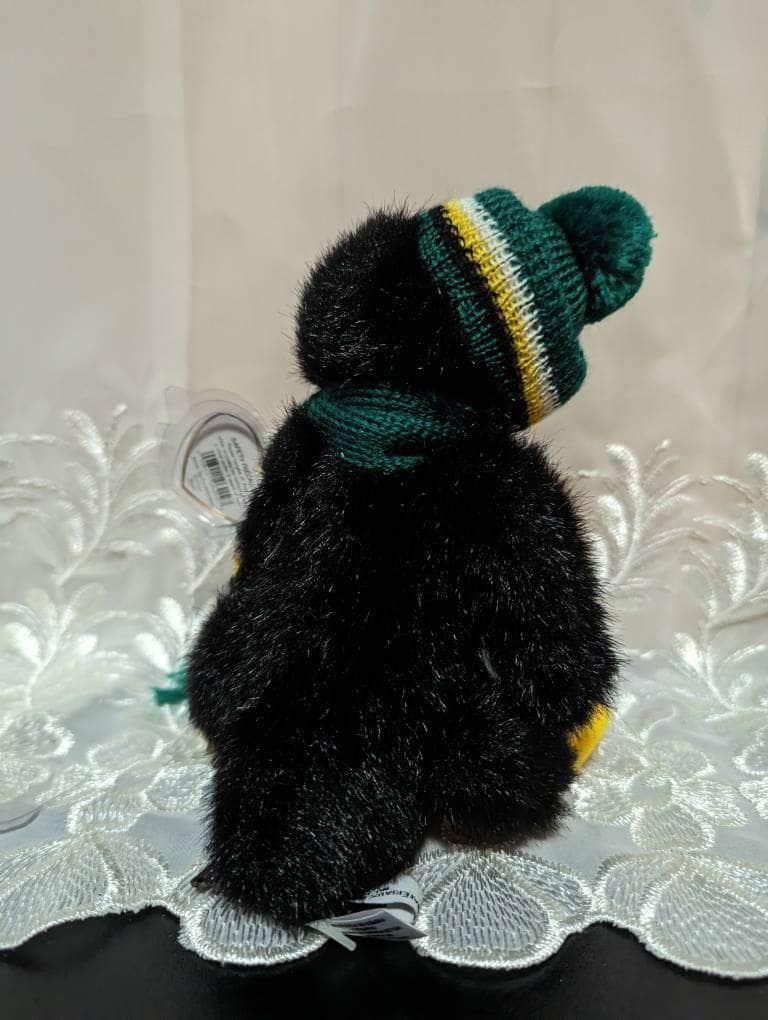 Ty Attic Treasure Collection - Waddlesworth The Penguin With Scarf And Hat (7in) - Vintage Beanies Canada
