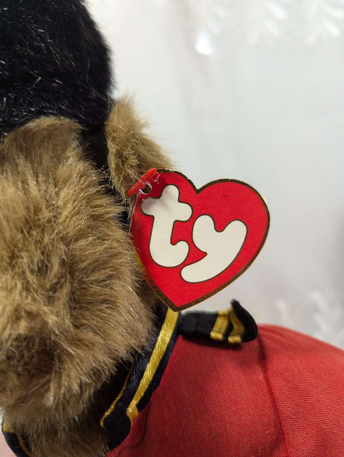 TY Attic Treasure - Malcolm The Royal Guard Bear (14.5 inch) - Vintage Beanies Canada