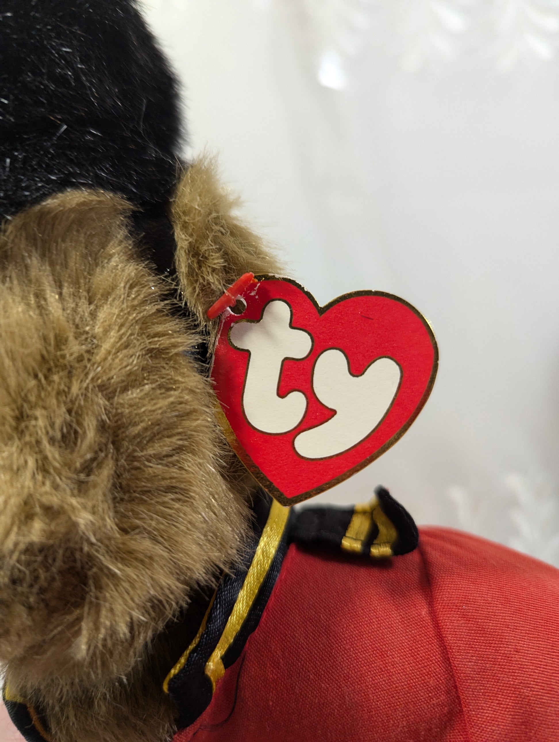 TY Attic Treasure - Malcolm The Royal Guard Bear (14.5 inch) - Vintage Beanies Canada