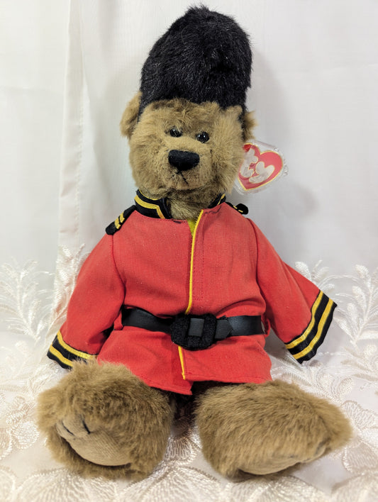 TY Attic Treasure - Malcolm The Royal Guard Bear (14.5 inch) - Vintage Beanies Canada