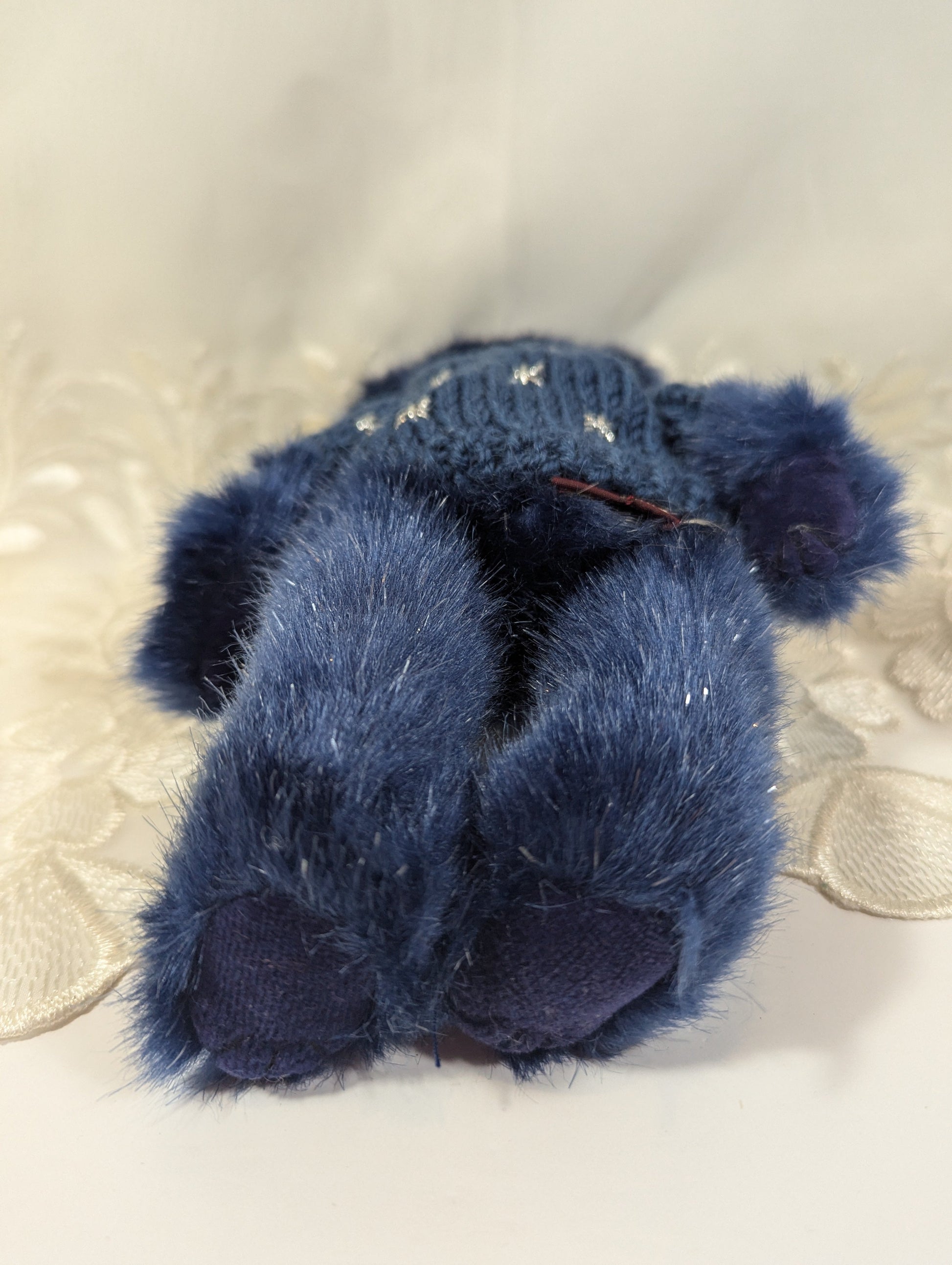 Ty Attic Treasure - Orion The Blue Teddy Bear (8 In) - Vintage Beanies Canada