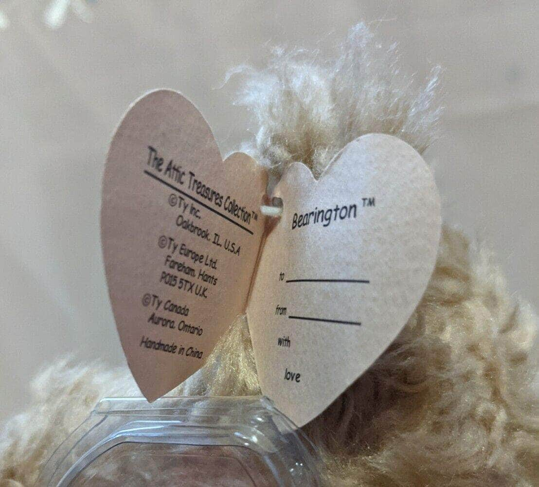 Ty Attic Treasures Collection - Bearington + Eve The Teddy Bears (Sold As Set) - Vintage Beanies Canada